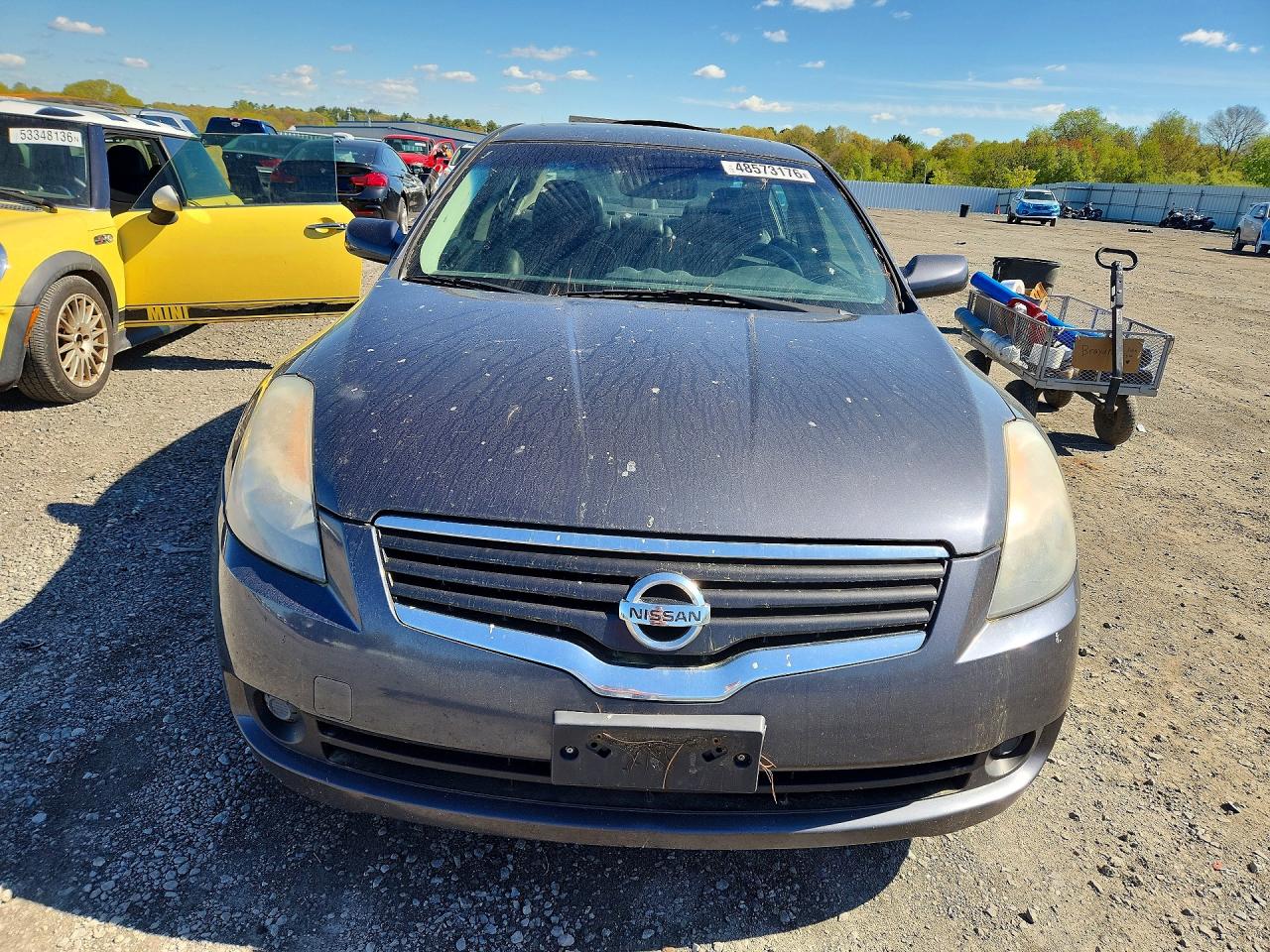 2009 Nissan Altima 2.5 Серый vin: 1N4AL21E29N538495