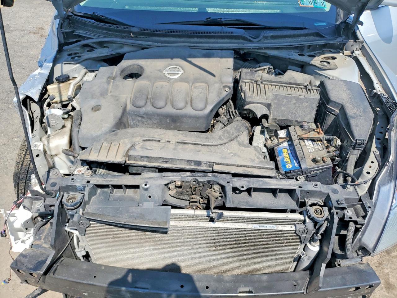 2009 Nissan Altima 2.5 Silver vin: 1N4AL21E29N541977