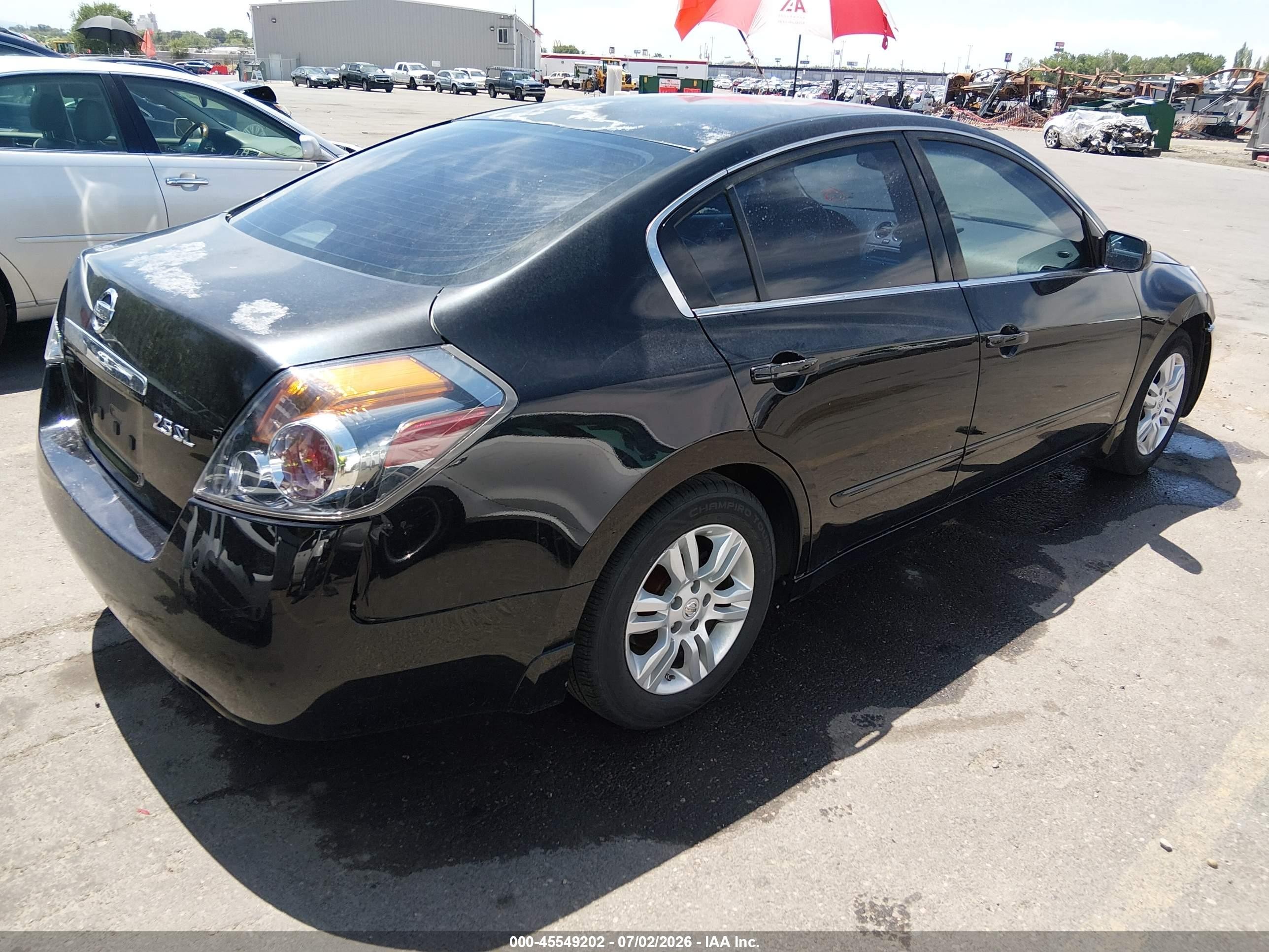 2009 Nissan Altima 2.5 S Черный vin: 1N4AL21E29N549707