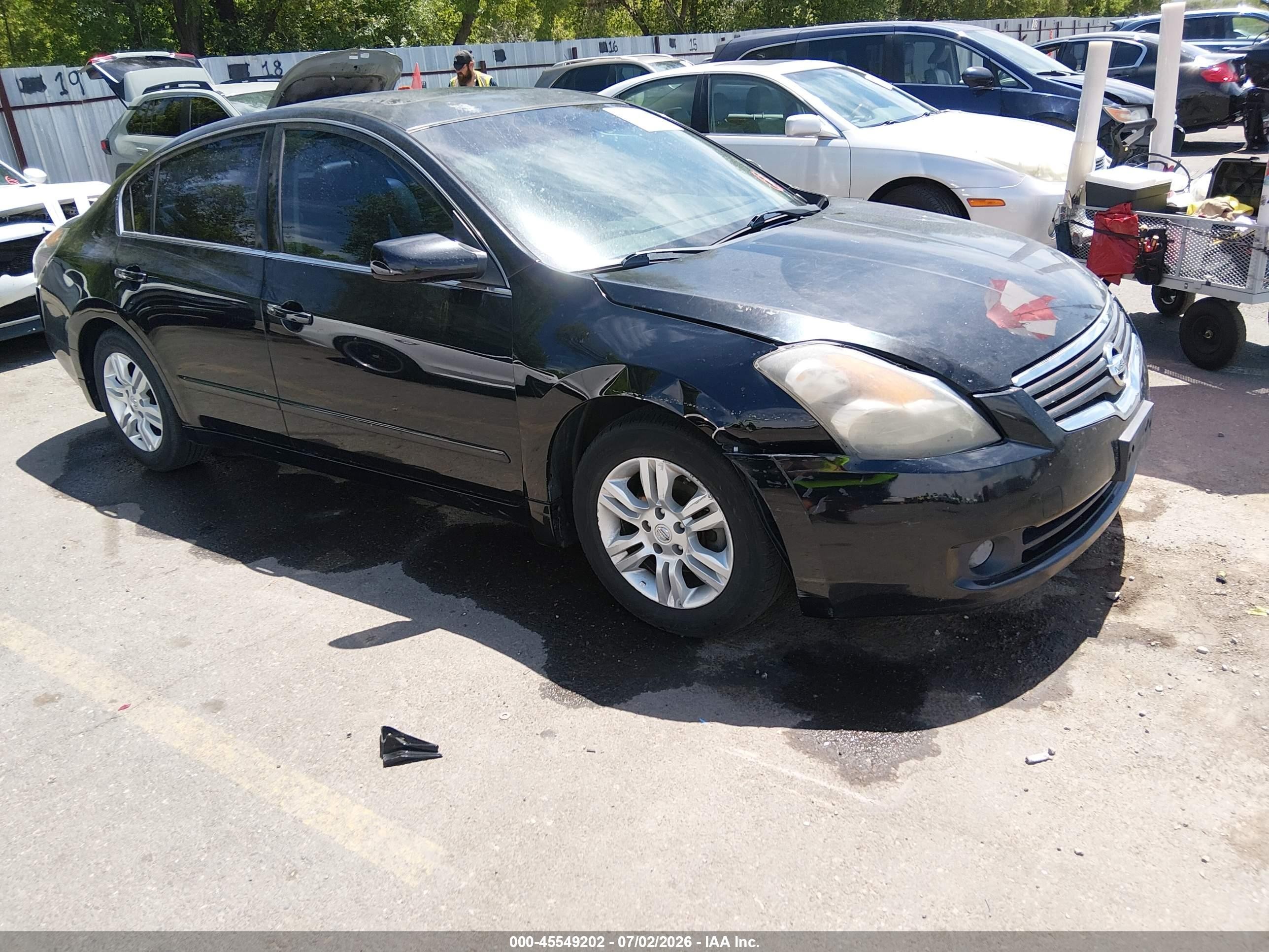 2009 Nissan Altima 2.5 S Черный vin: 1N4AL21E29N549707