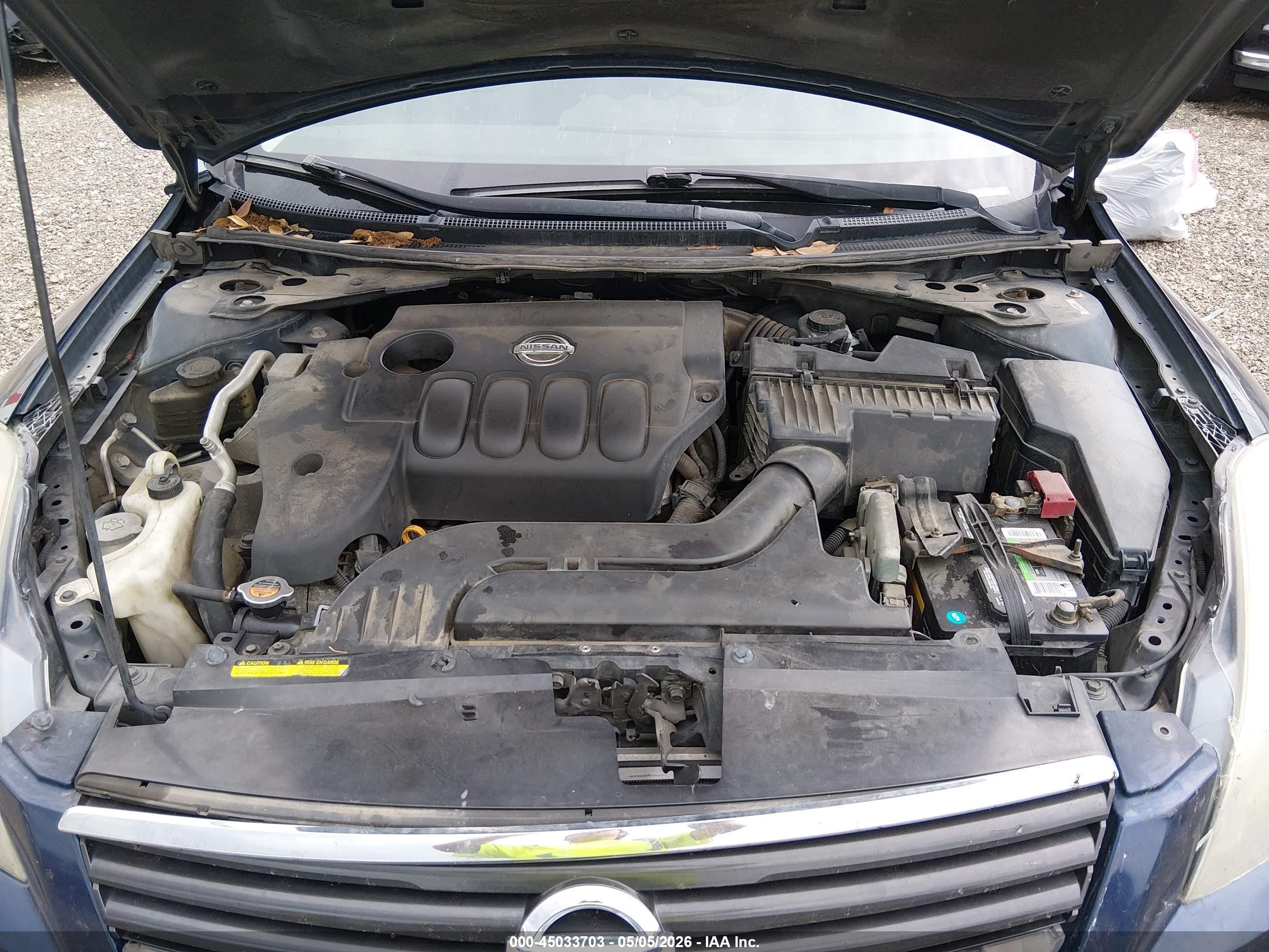 2009 Nissan Altima 2.5 S Blue vin: 1N4AL21E29N561663