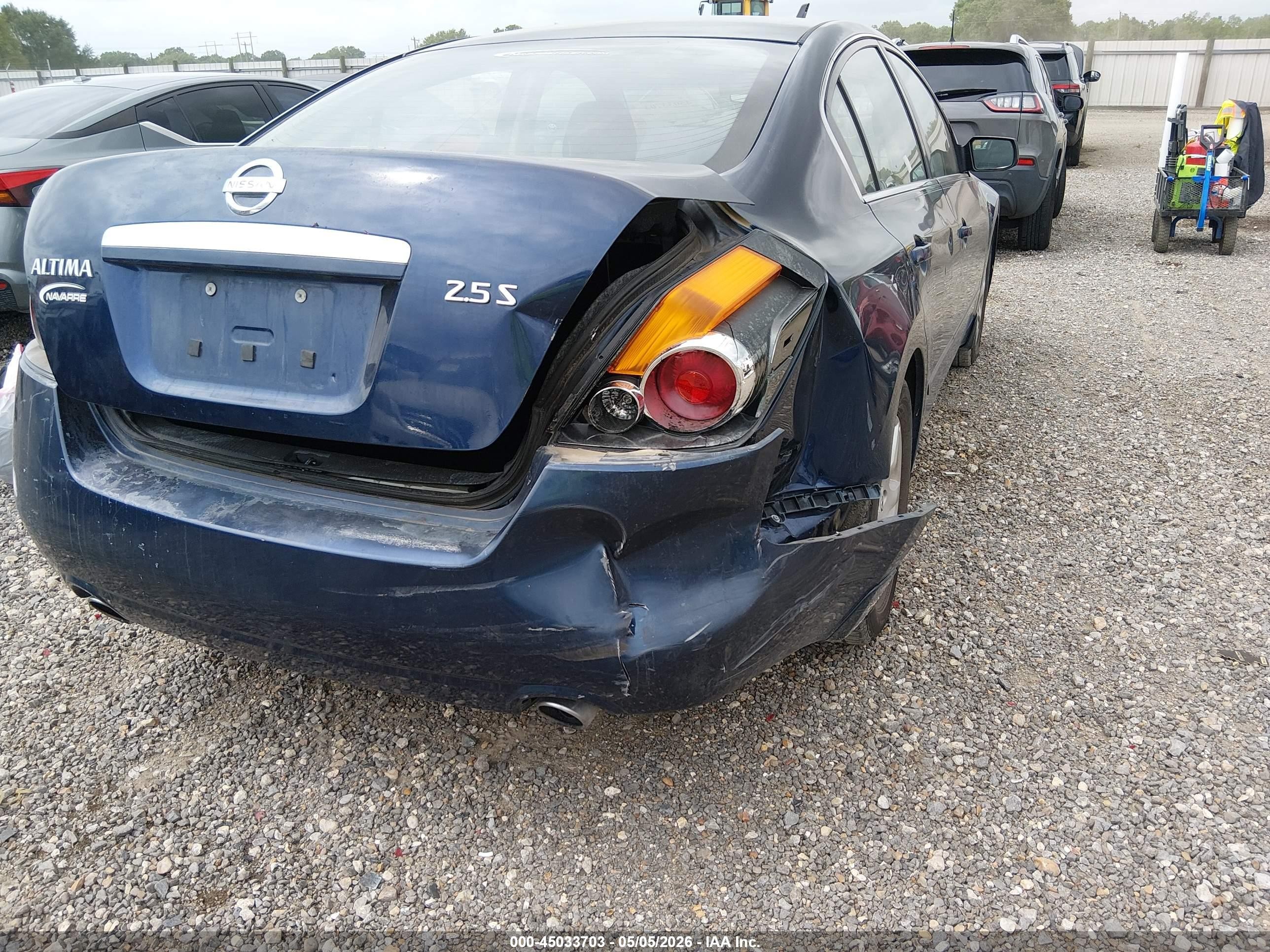 2009 Nissan Altima 2.5 S Blue vin: 1N4AL21E29N561663