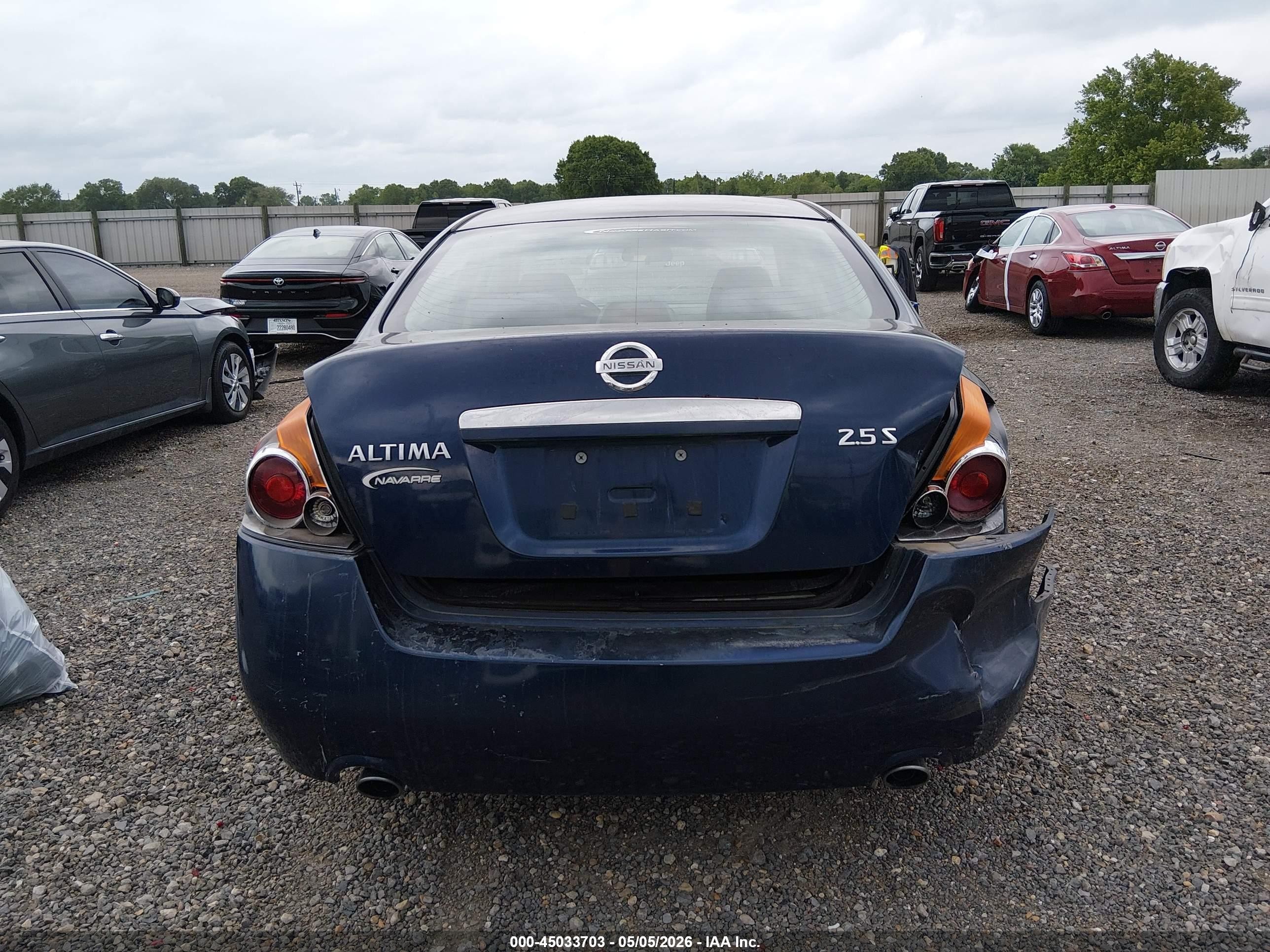 2009 Nissan Altima 2.5 S Blue vin: 1N4AL21E29N561663