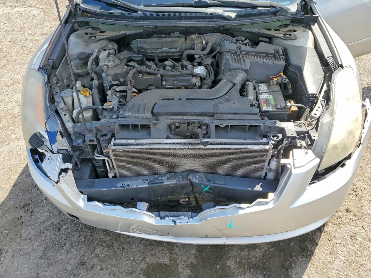 2007 Nissan Altima 2.5 Silver vin: 1N4AL21E37C144528