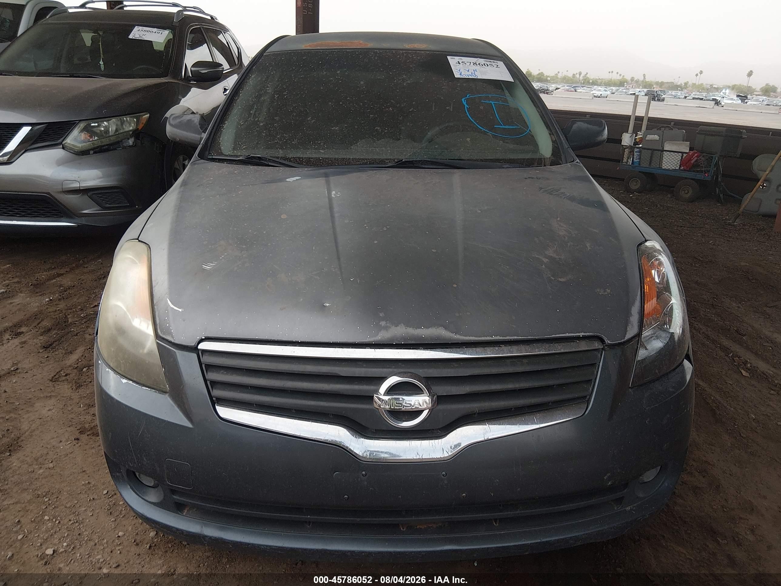 2007 Nissan Altima 2.5 S Серый vin: 1N4AL21E37C147302