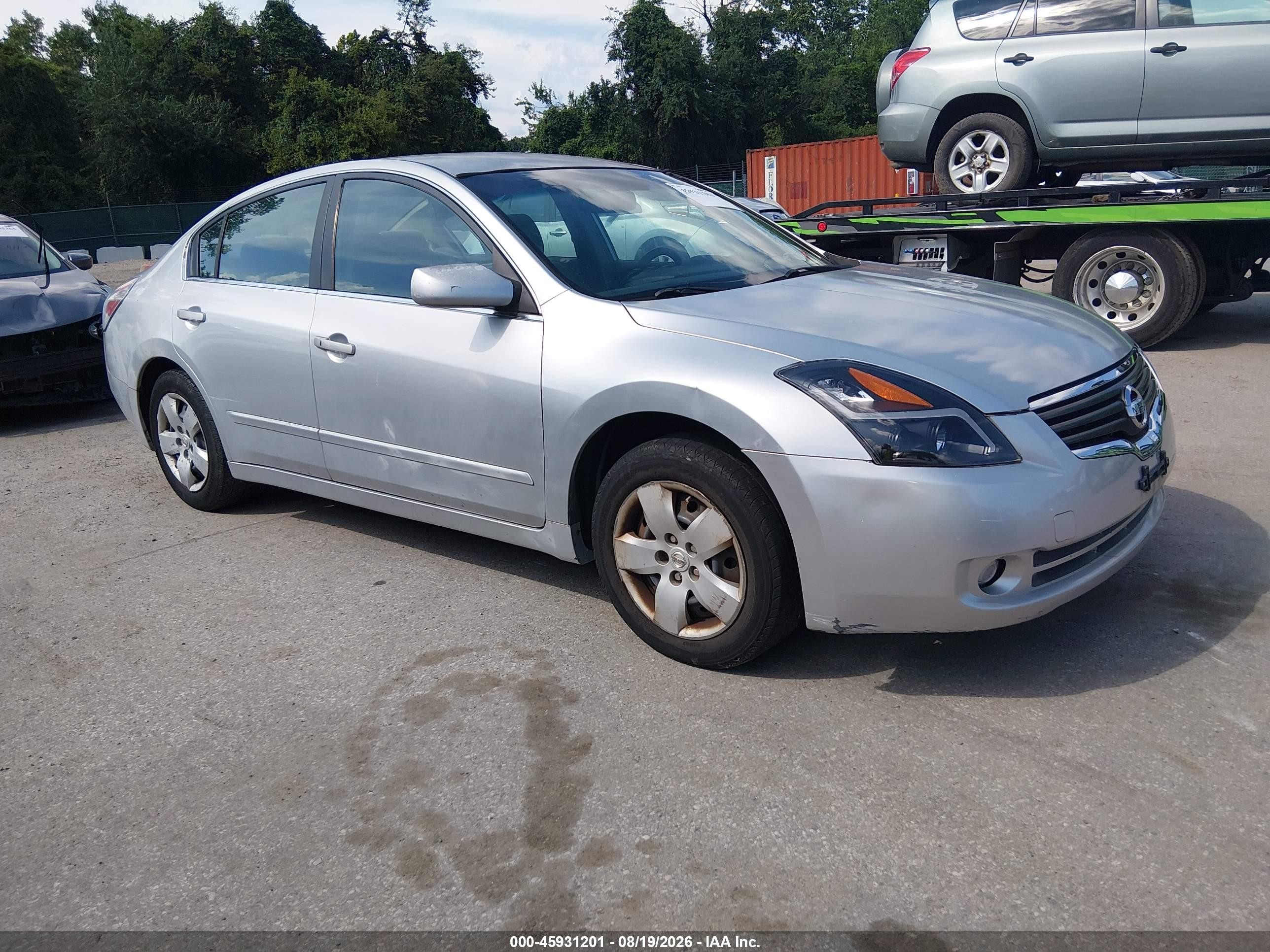 2007 Nissan Altima 2.5 S Silver vin: 1N4AL21E37C155562