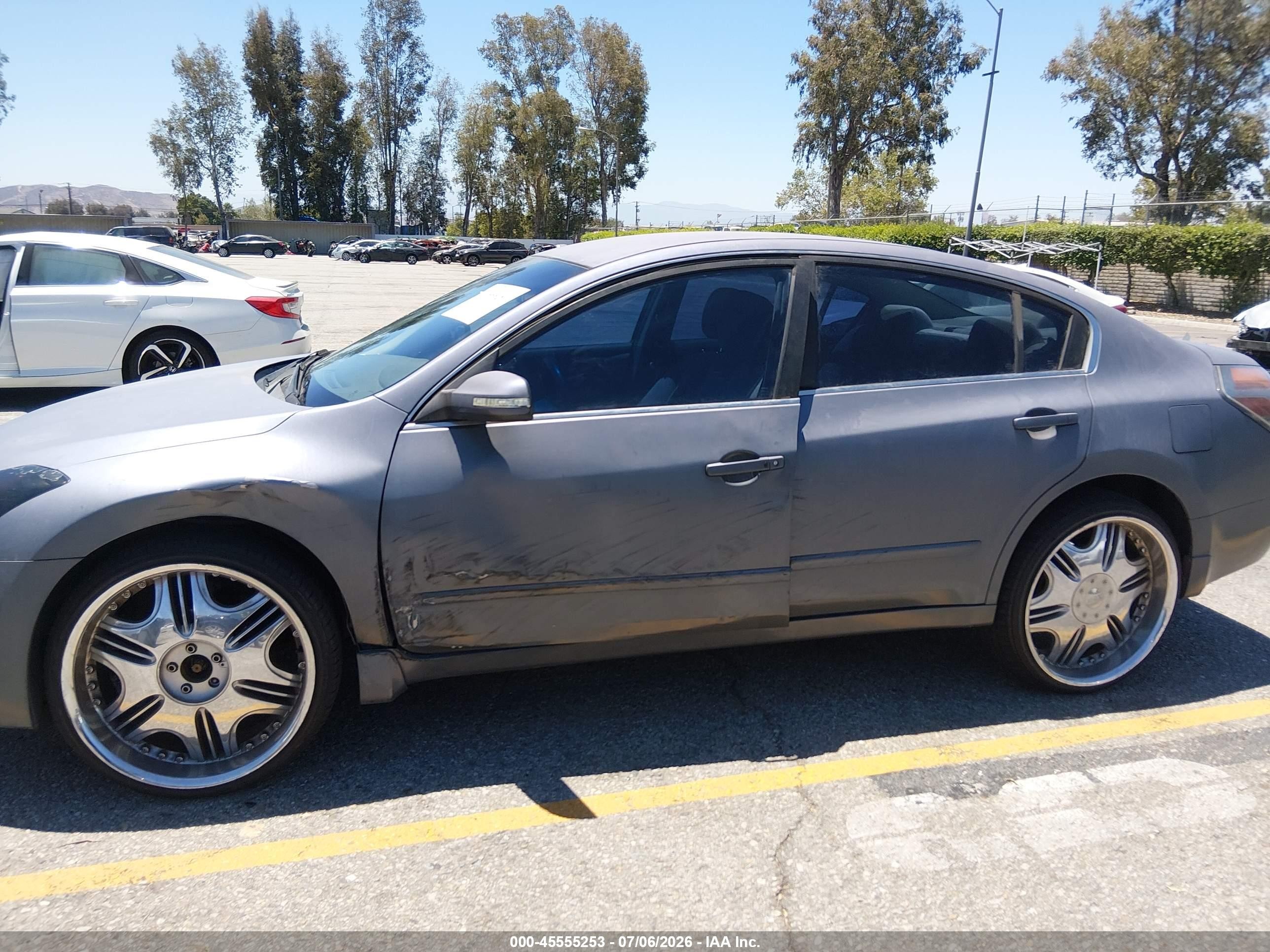 2007 Nissan Altima 2.5 S Gray vin: 1N4AL21E37C160566