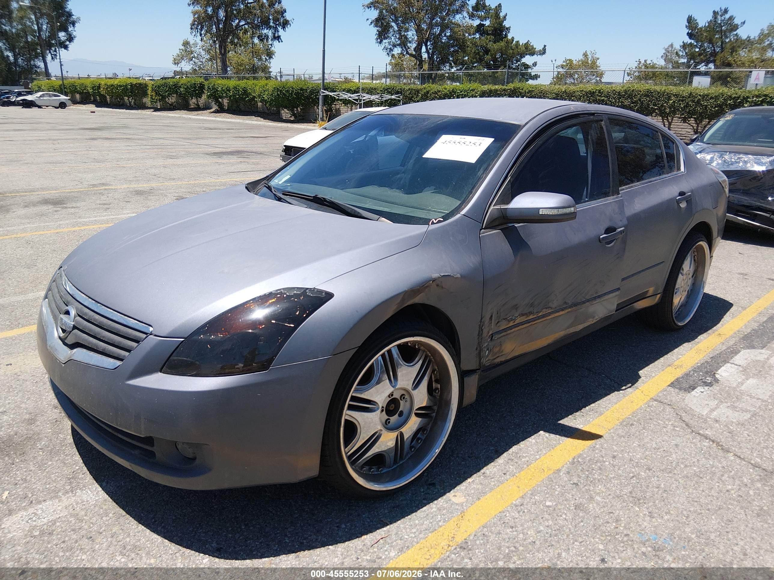 2007 Nissan Altima 2.5 S Gray vin: 1N4AL21E37C160566