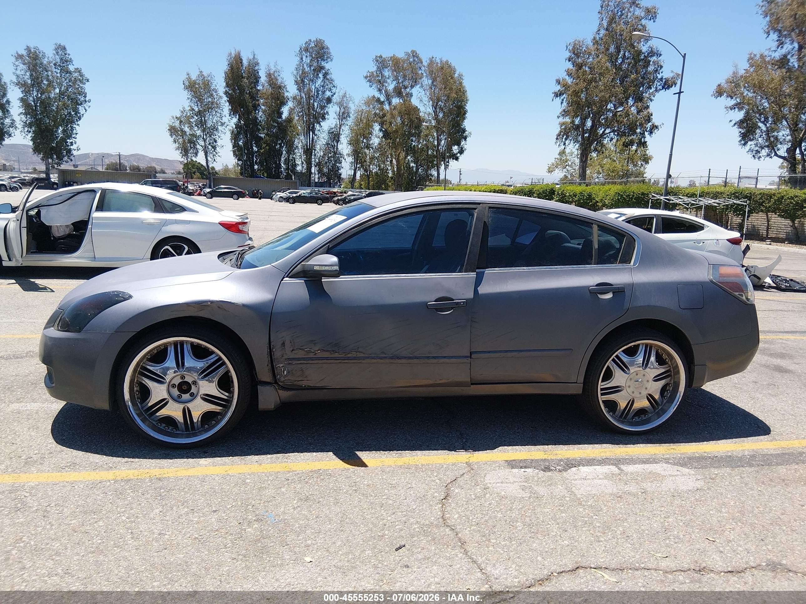 2007 Nissan Altima 2.5 S Gray vin: 1N4AL21E37C160566