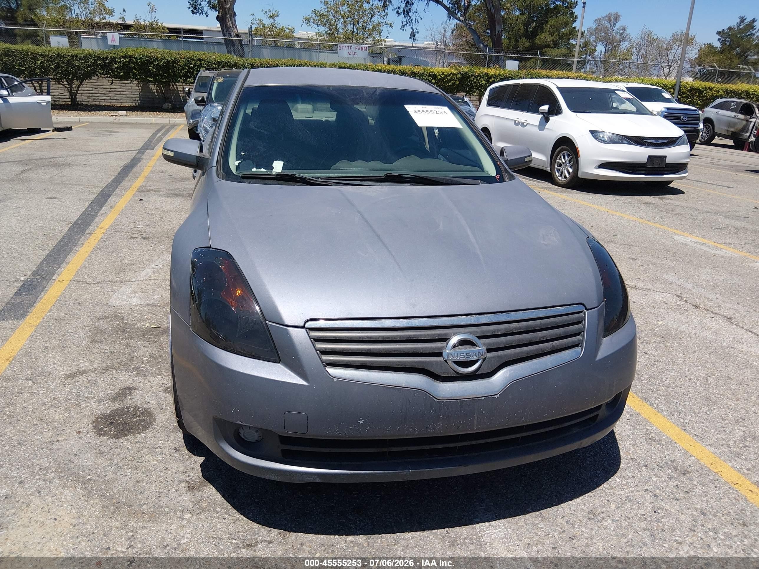 2007 Nissan Altima 2.5 S Gray vin: 1N4AL21E37C160566