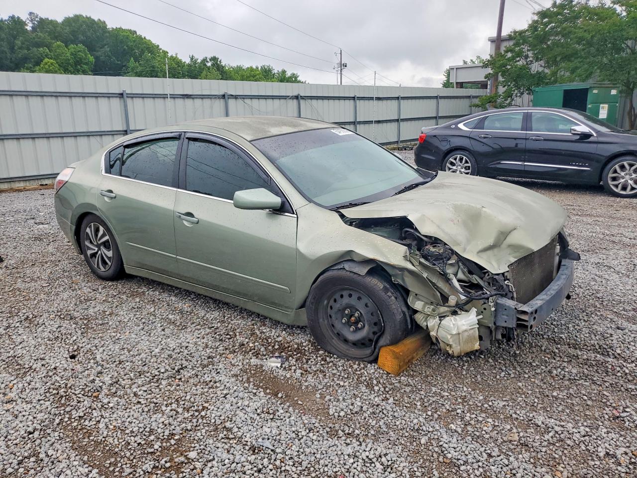 2007 Nissan Altima 2.5 Green vin: 1N4AL21E37C186150