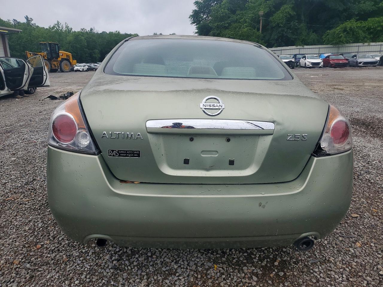 2007 Nissan Altima 2.5 Green vin: 1N4AL21E37C186150