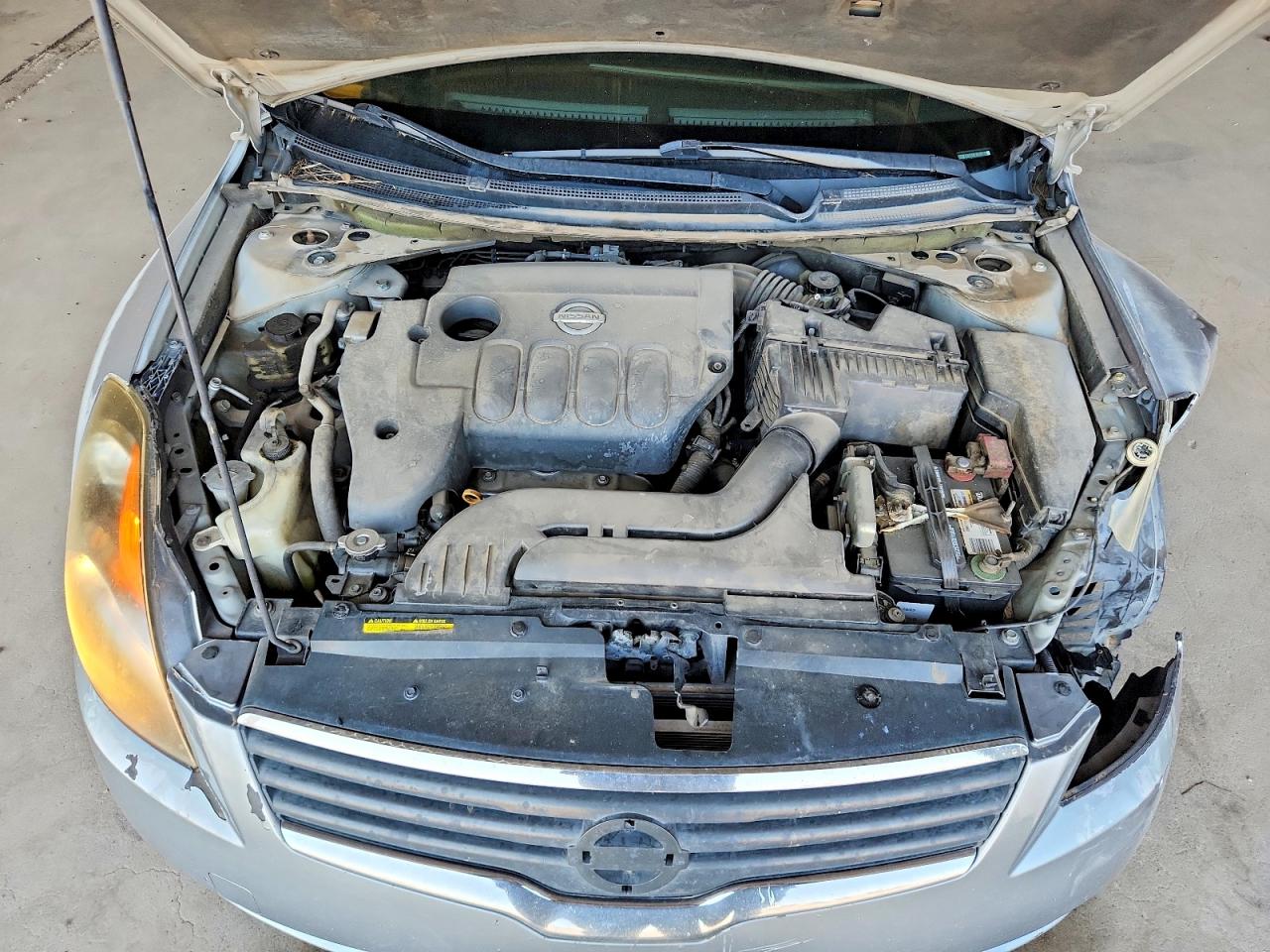 2007 Nissan Altima 2.5 Silver vin: 1N4AL21E37C198721