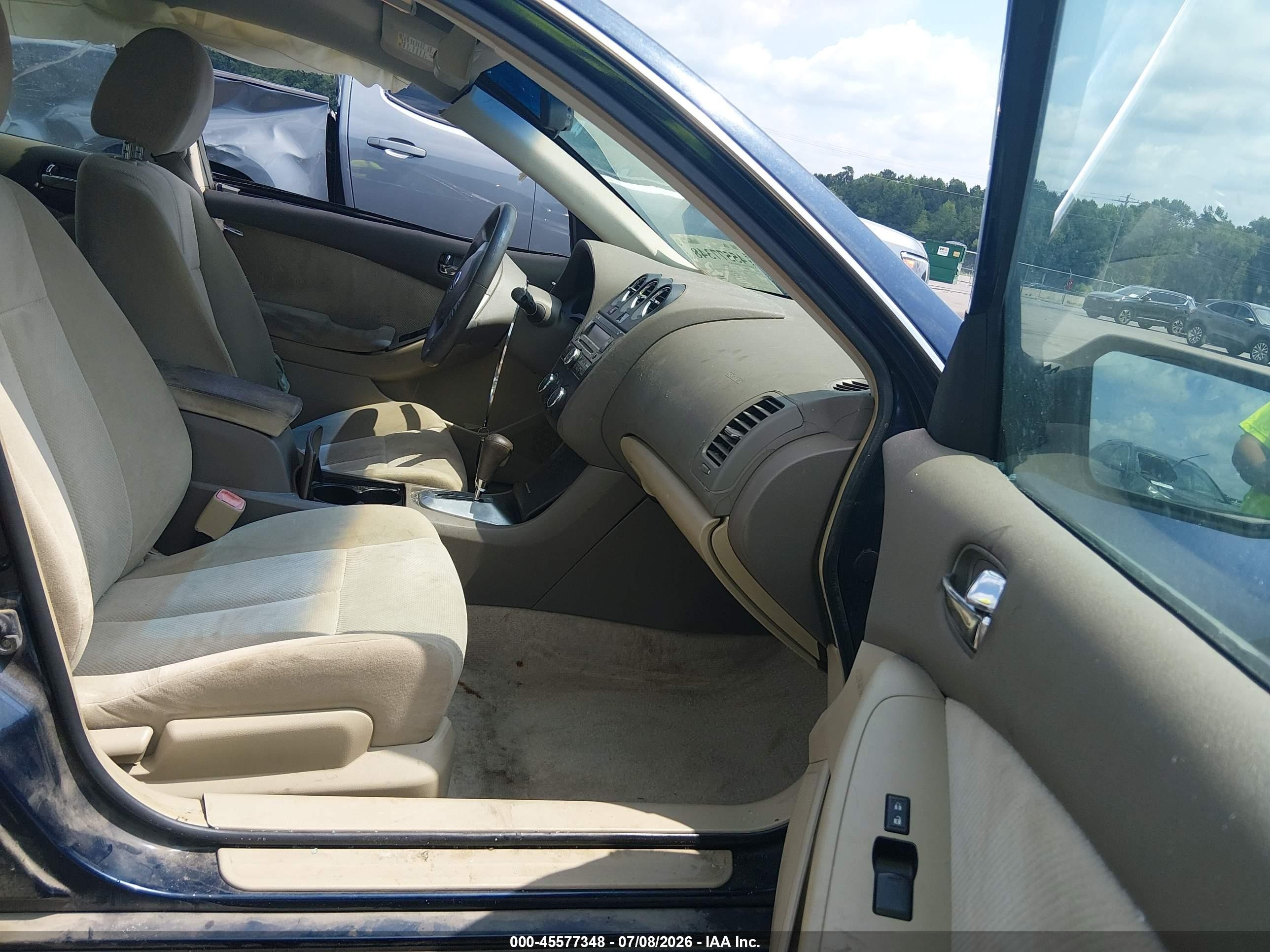 2007 Nissan Altima 2.5 S Blue vin: 1N4AL21E37N410098