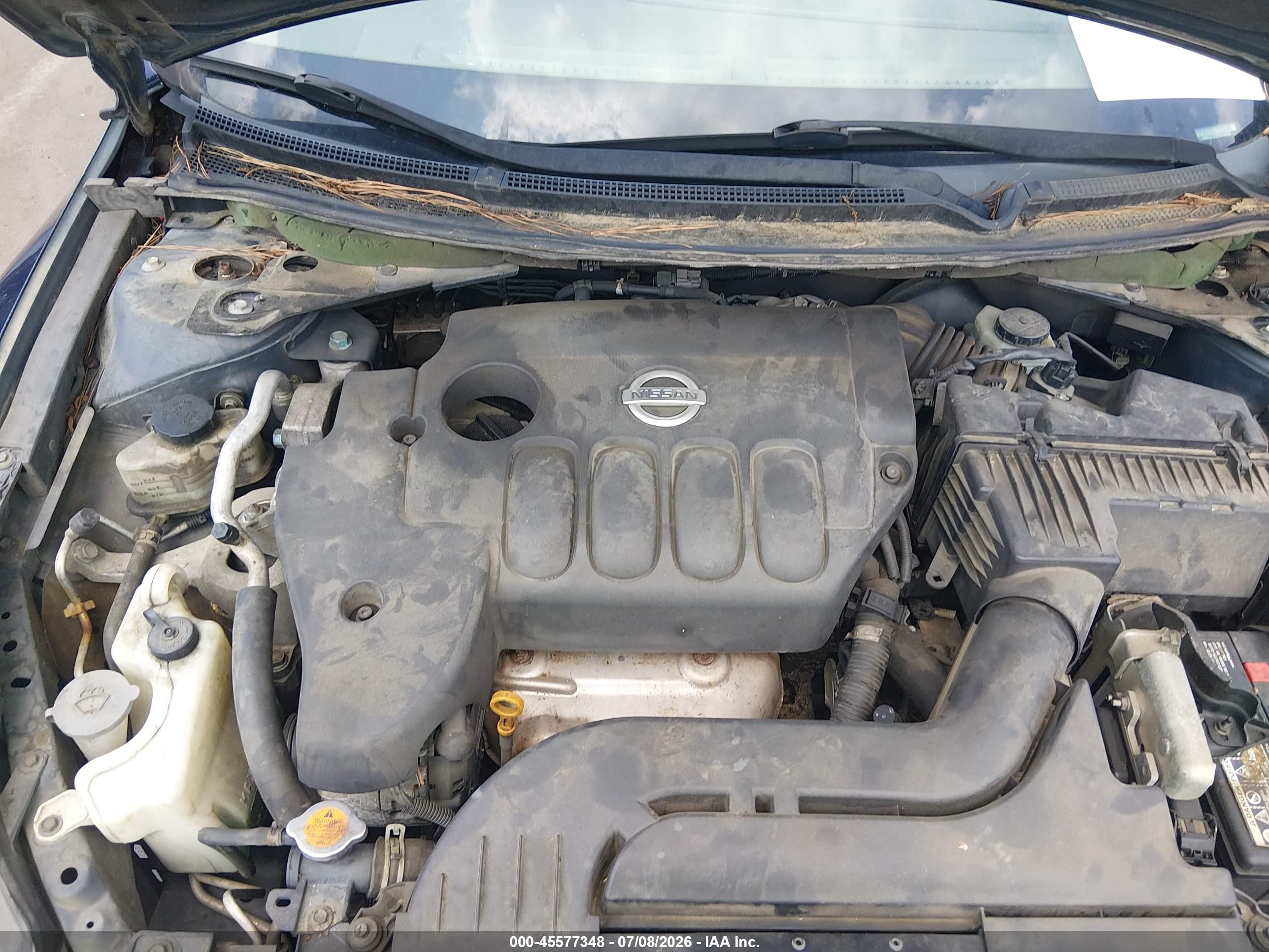 2007 Nissan Altima 2.5 S Blue vin: 1N4AL21E37N410098