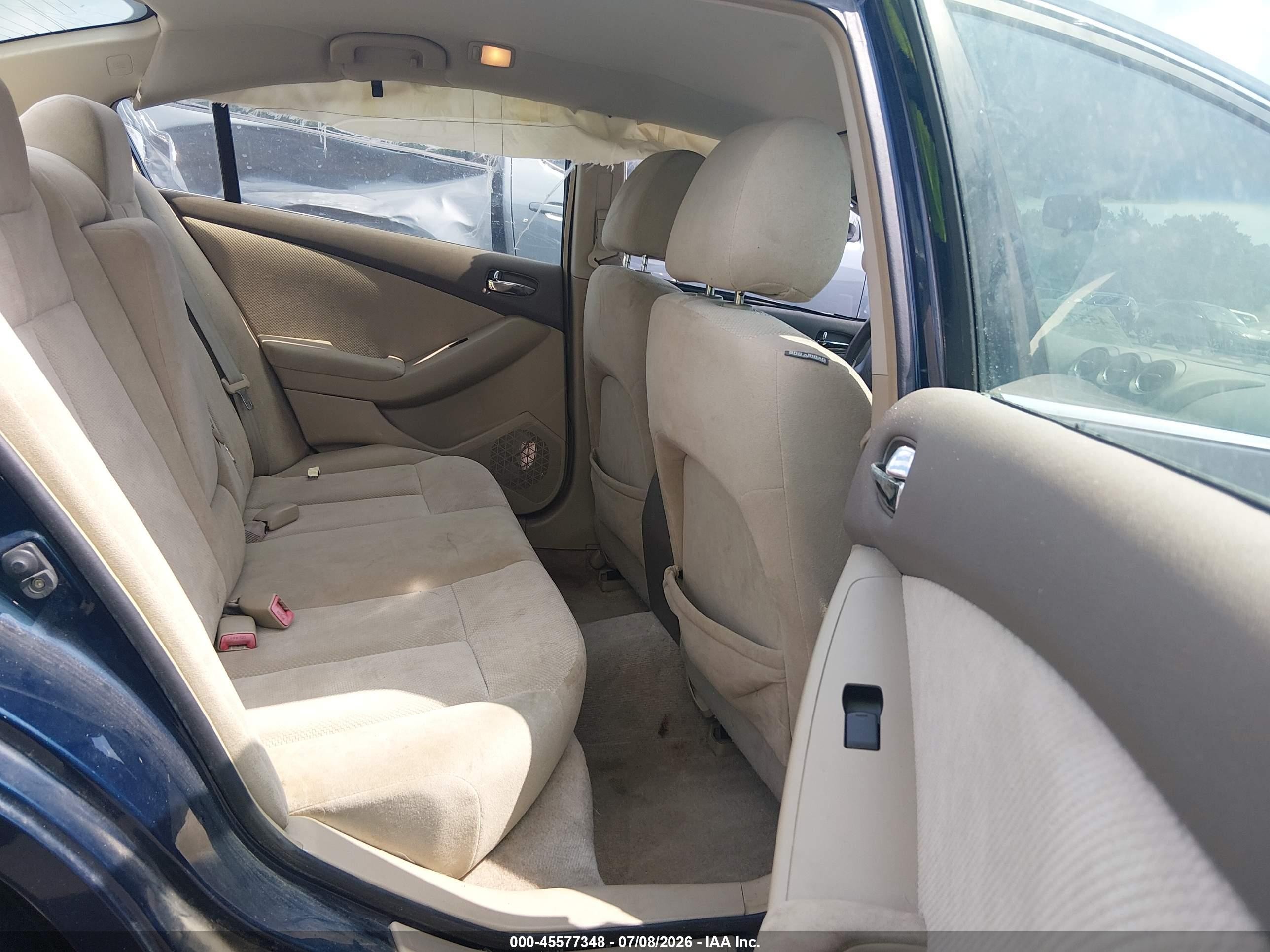 2007 Nissan Altima 2.5 S Blue vin: 1N4AL21E37N410098