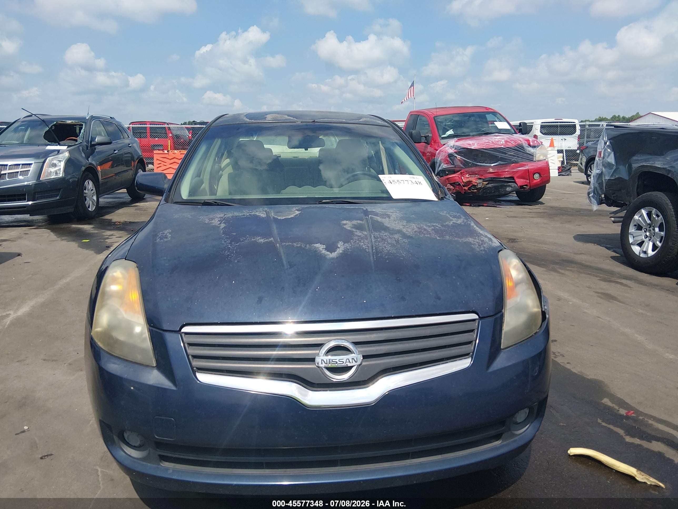 2007 Nissan Altima 2.5 S Blue vin: 1N4AL21E37N410098