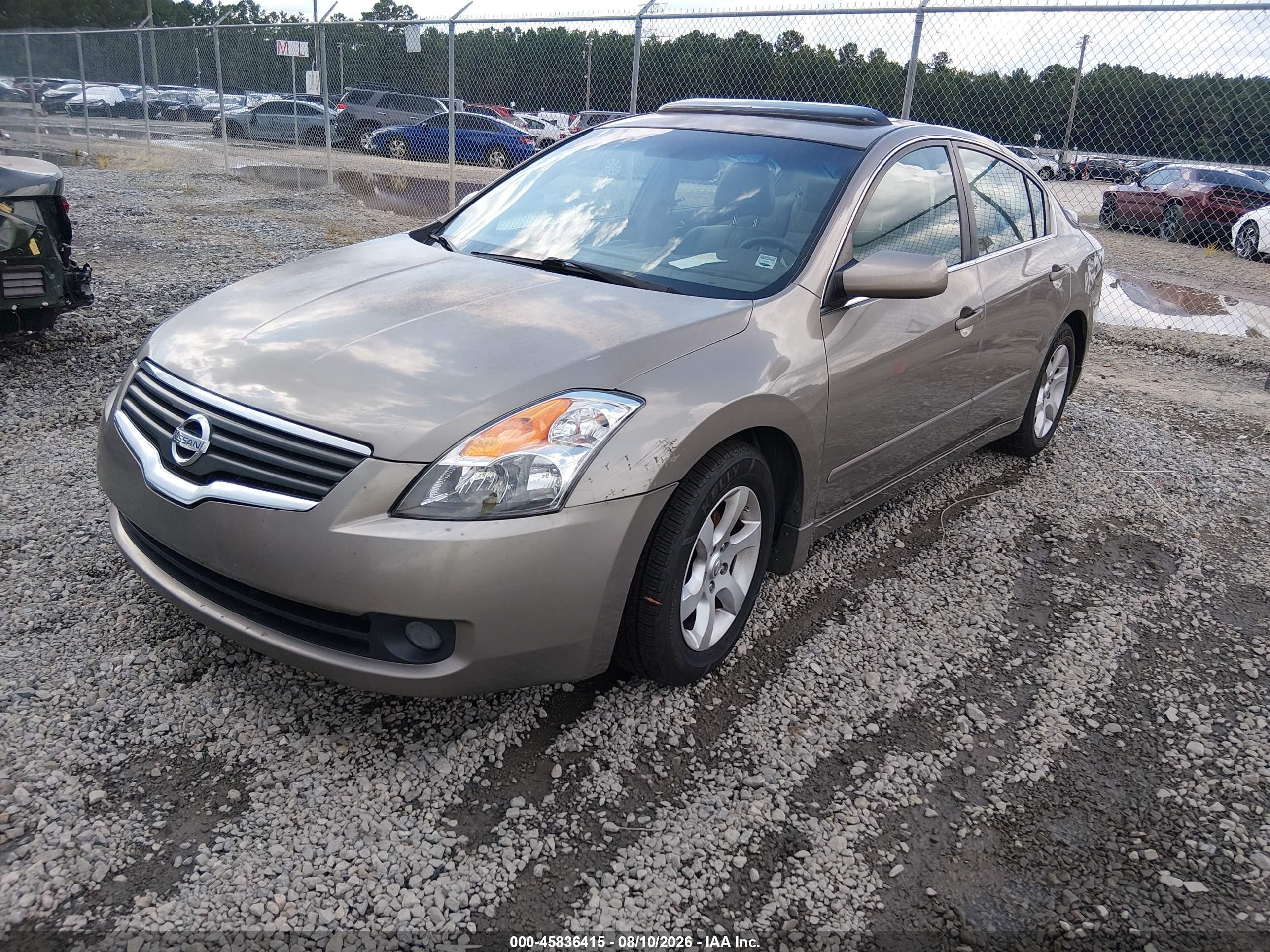 2007 Nissan Altima 2.5 S Tan vin: 1N4AL21E37N424759