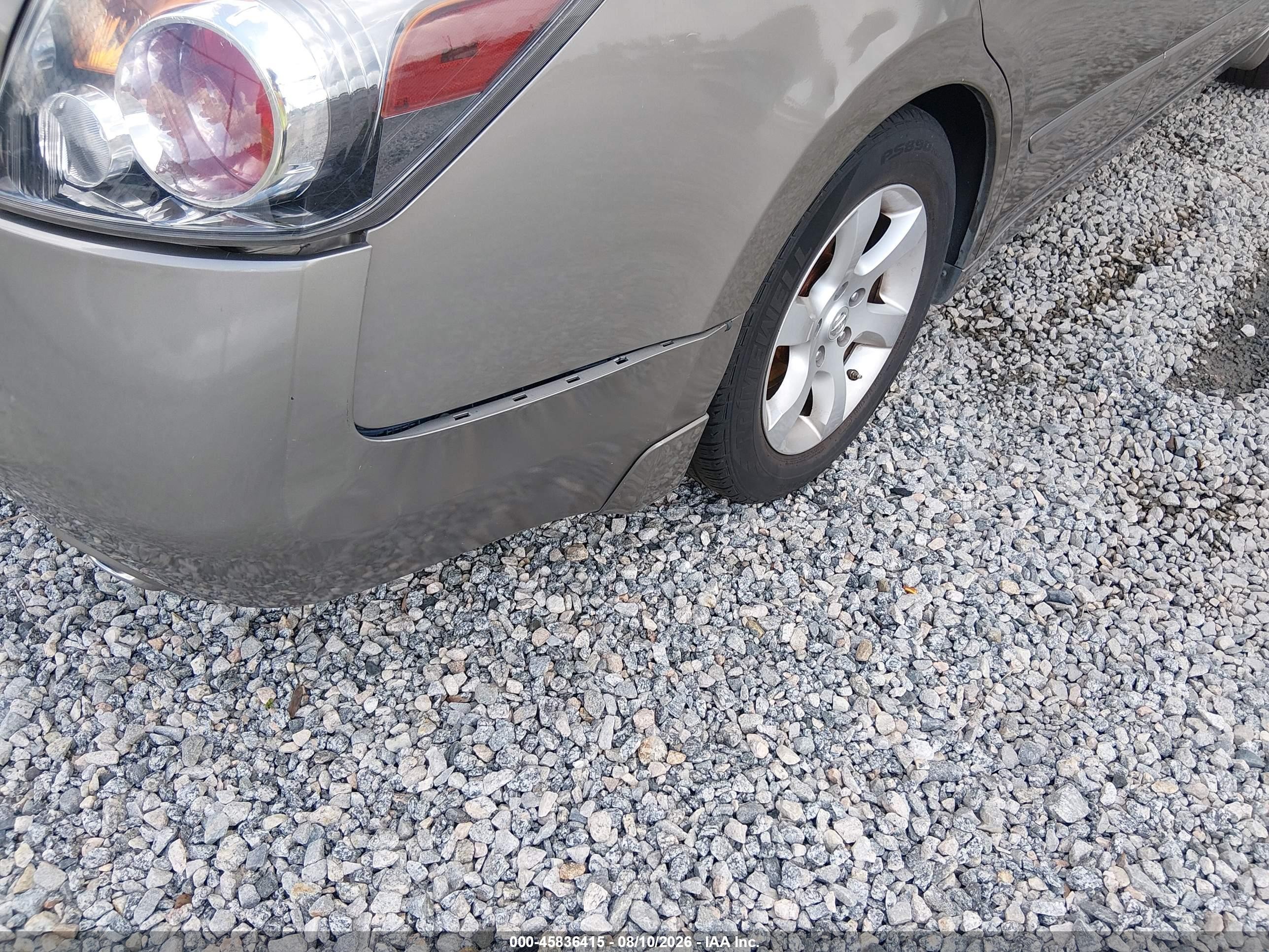 2007 Nissan Altima 2.5 S Tan vin: 1N4AL21E37N424759