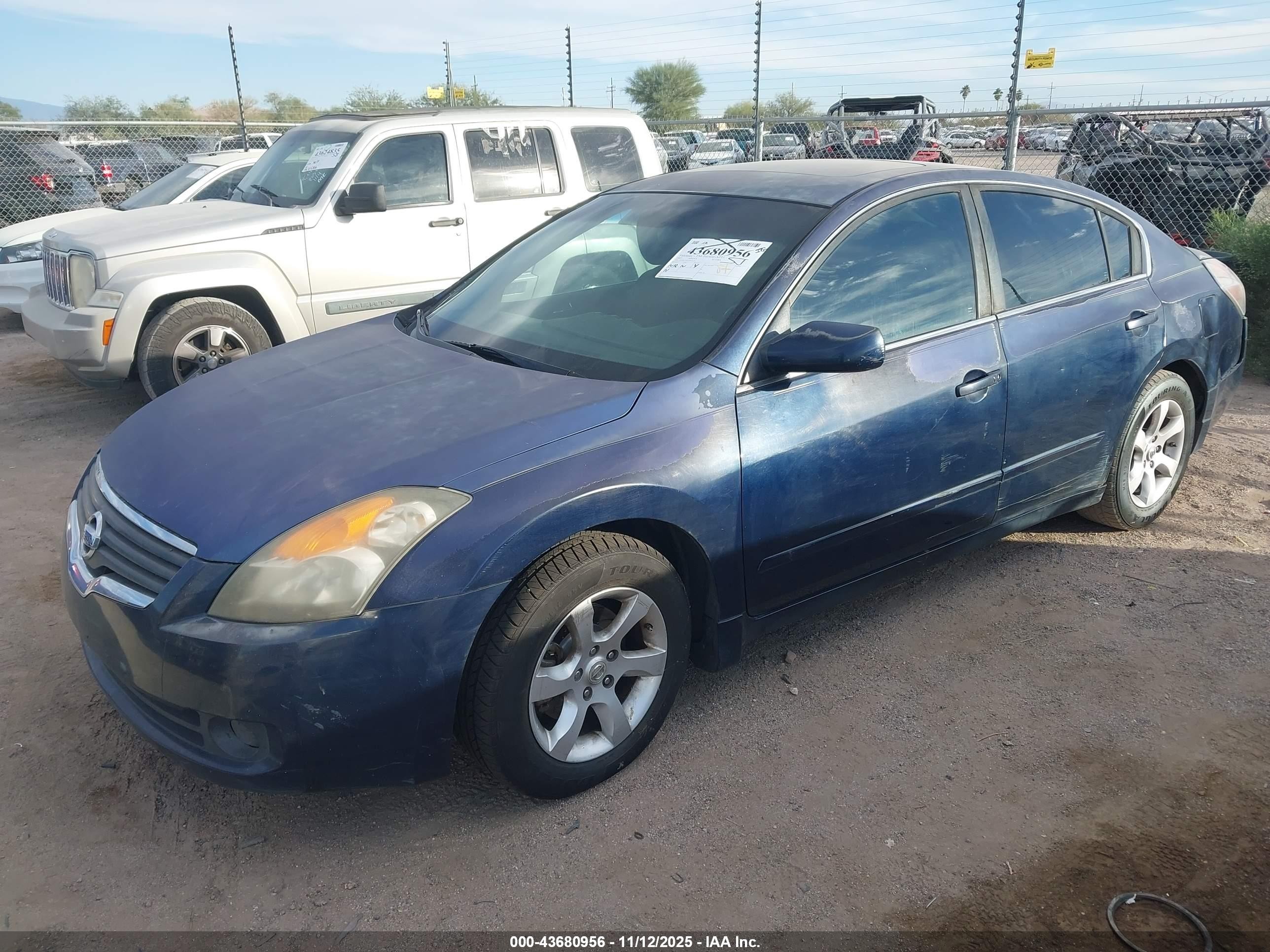 2007 Nissan Altima 2.5 S Dark Blue vin: 1N4AL21E37N433221