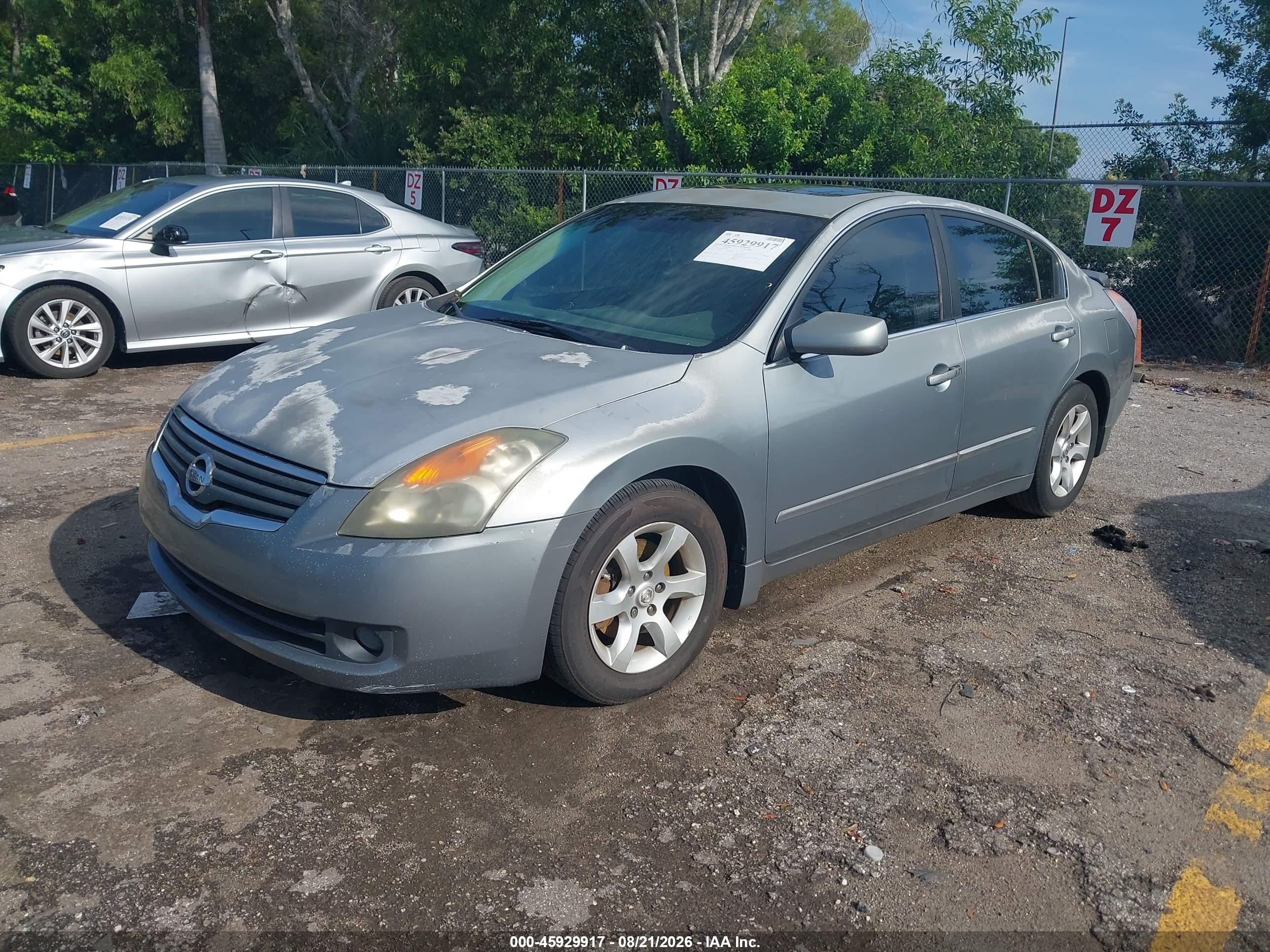 2007 Nissan Altima 2.5 S Silver vin: 1N4AL21E37N451007