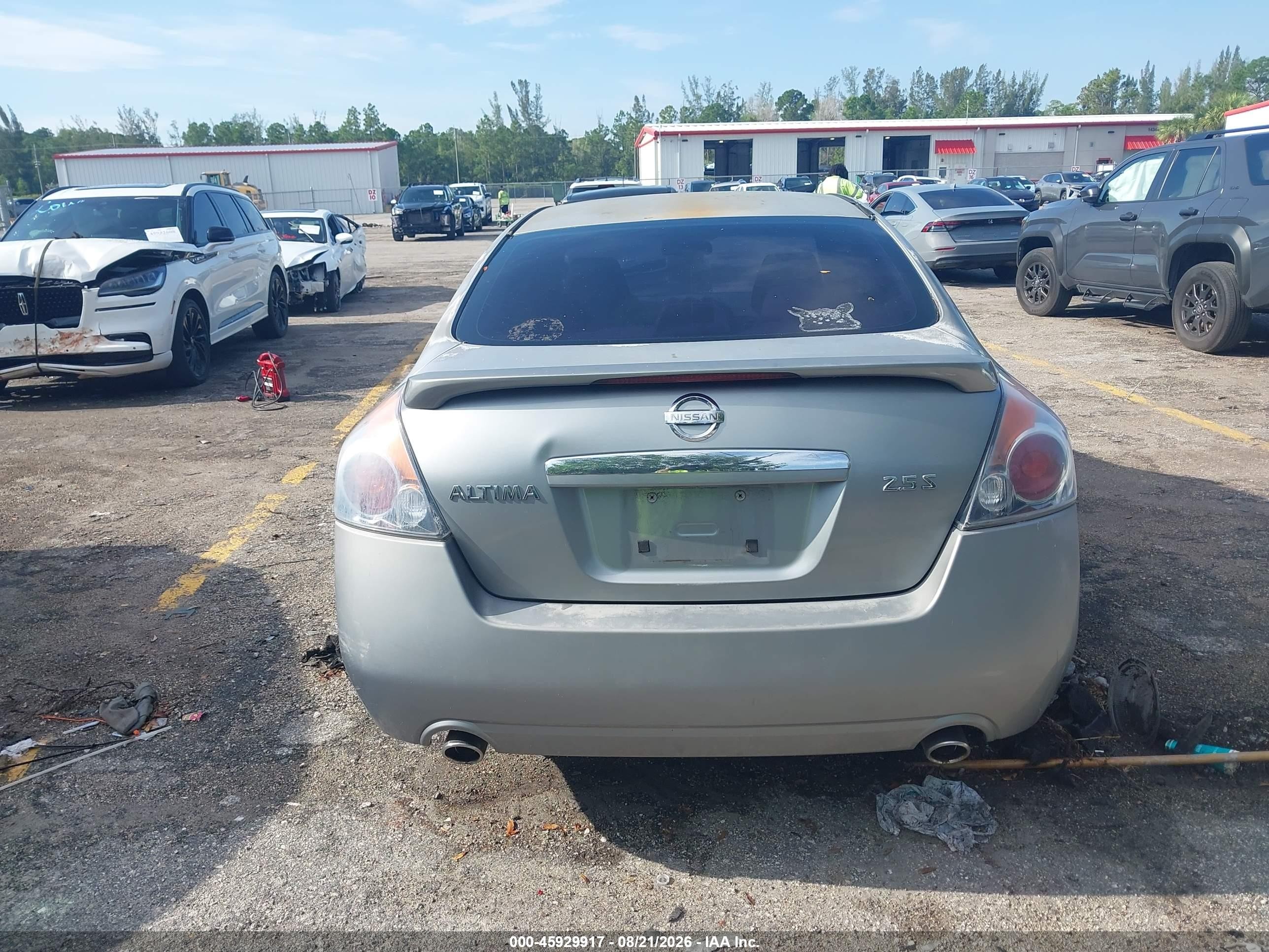 2007 Nissan Altima 2.5 S Silver vin: 1N4AL21E37N451007