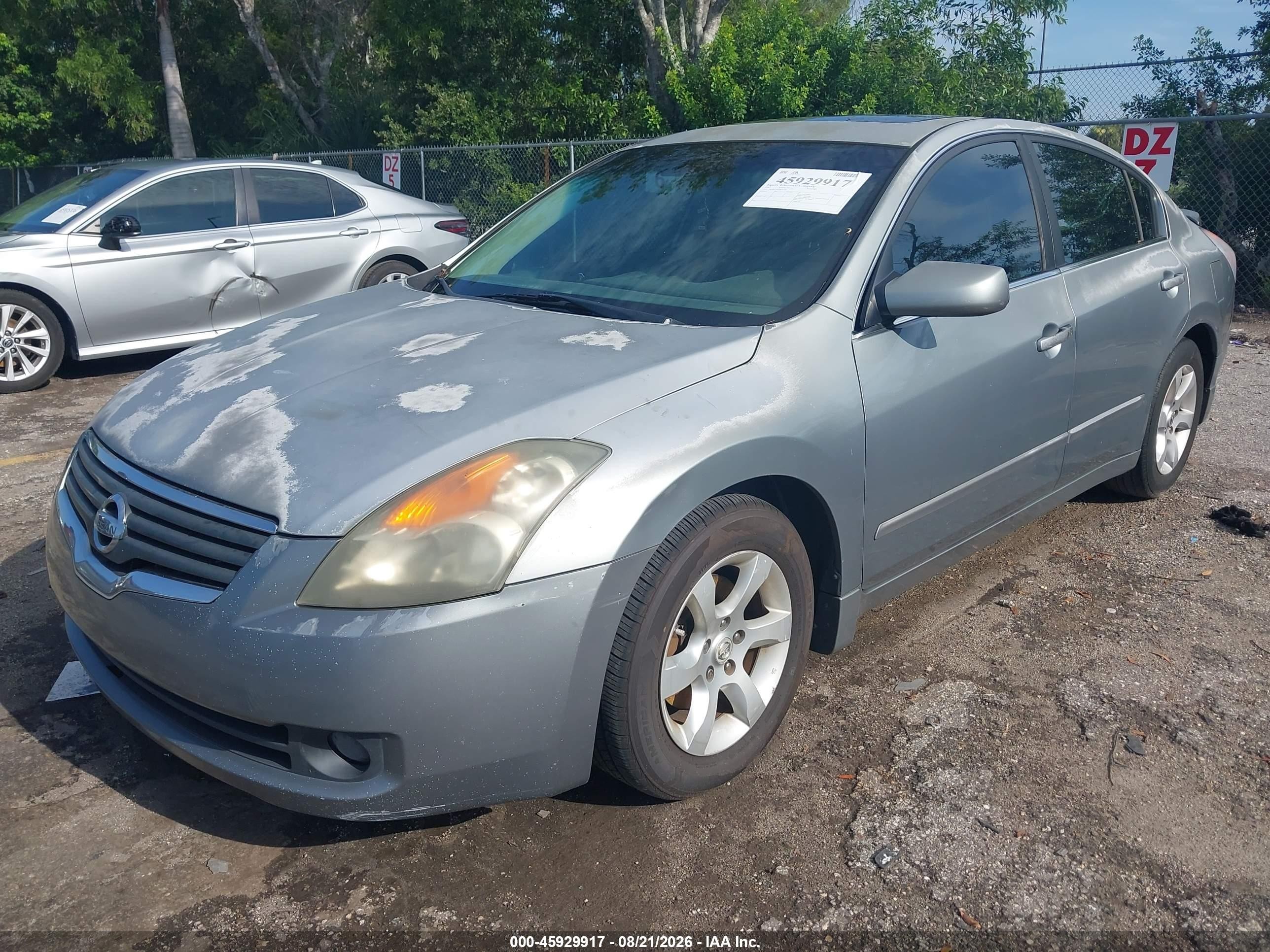 2007 Nissan Altima 2.5 S Silver vin: 1N4AL21E37N451007
