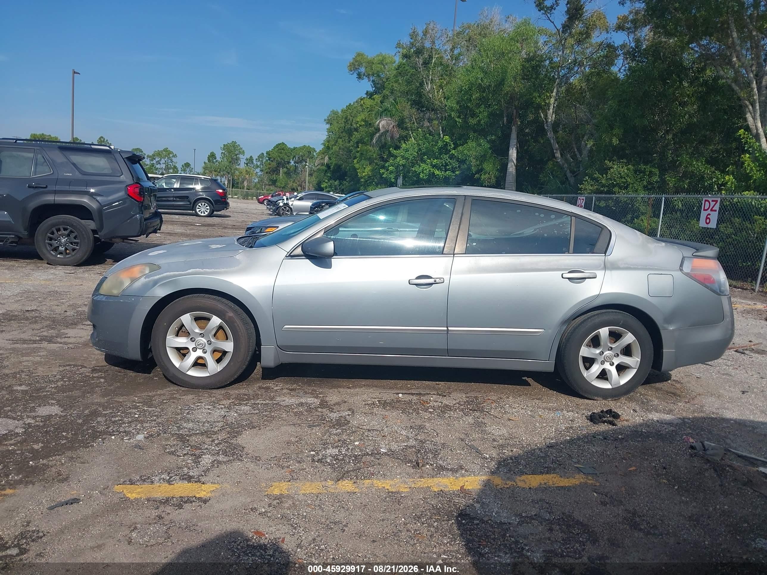 2007 Nissan Altima 2.5 S Silver vin: 1N4AL21E37N451007