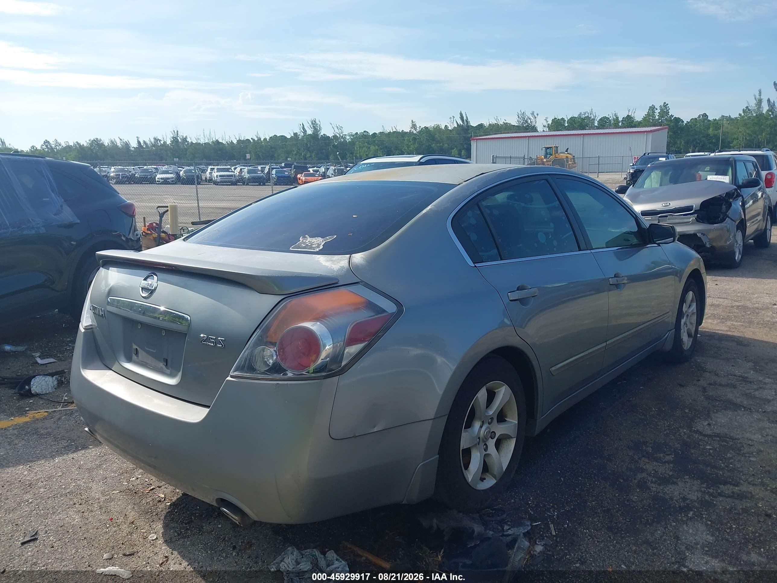 2007 Nissan Altima 2.5 S Silver vin: 1N4AL21E37N451007