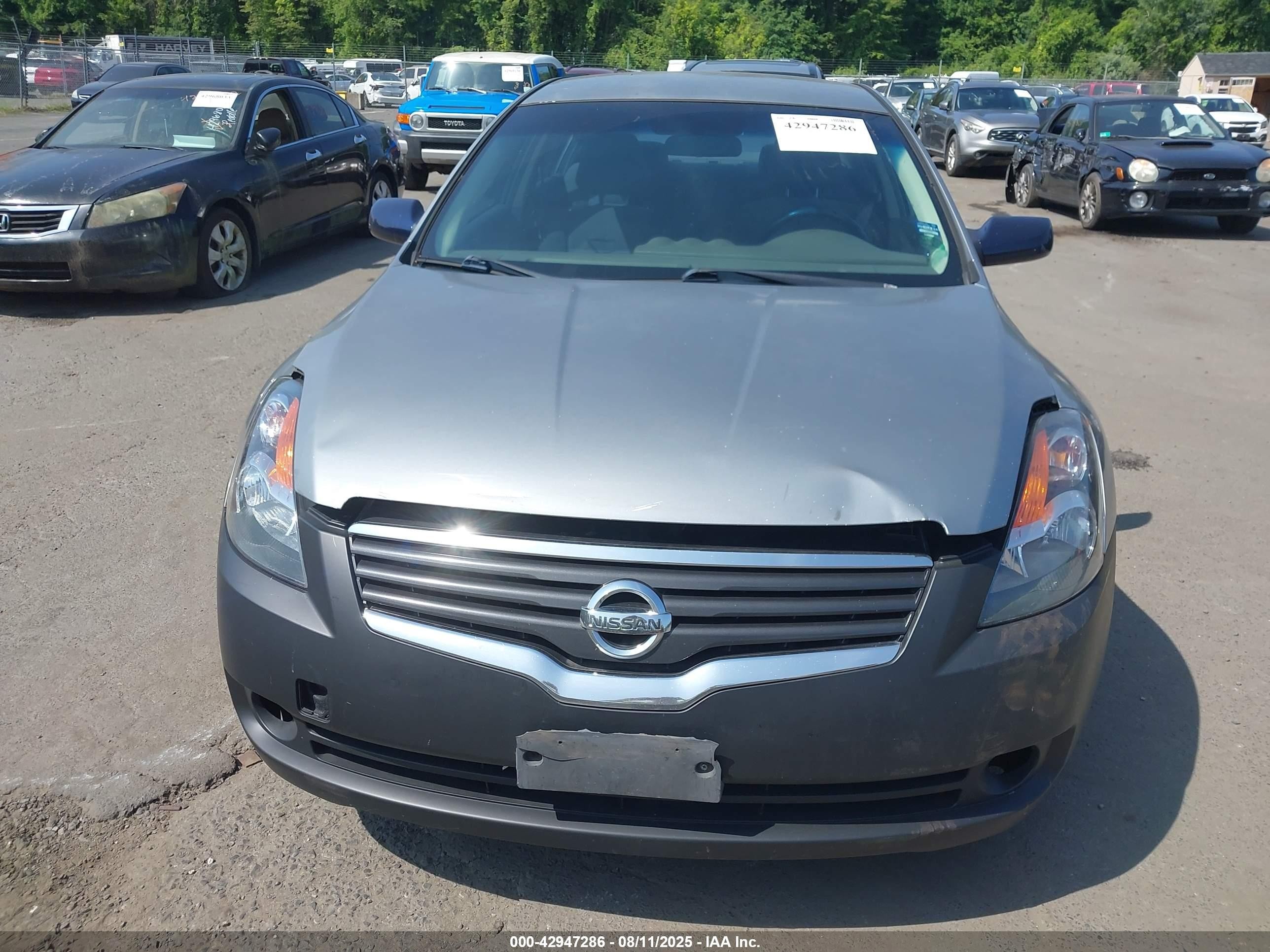2007 Nissan Altima 2.5 S Green vin: 1N4AL21E37N456675