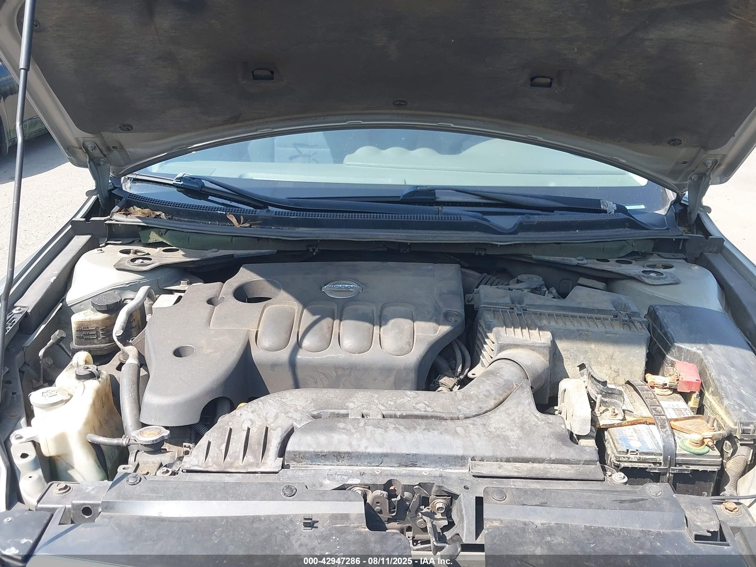 2007 Nissan Altima 2.5 S Green vin: 1N4AL21E37N456675