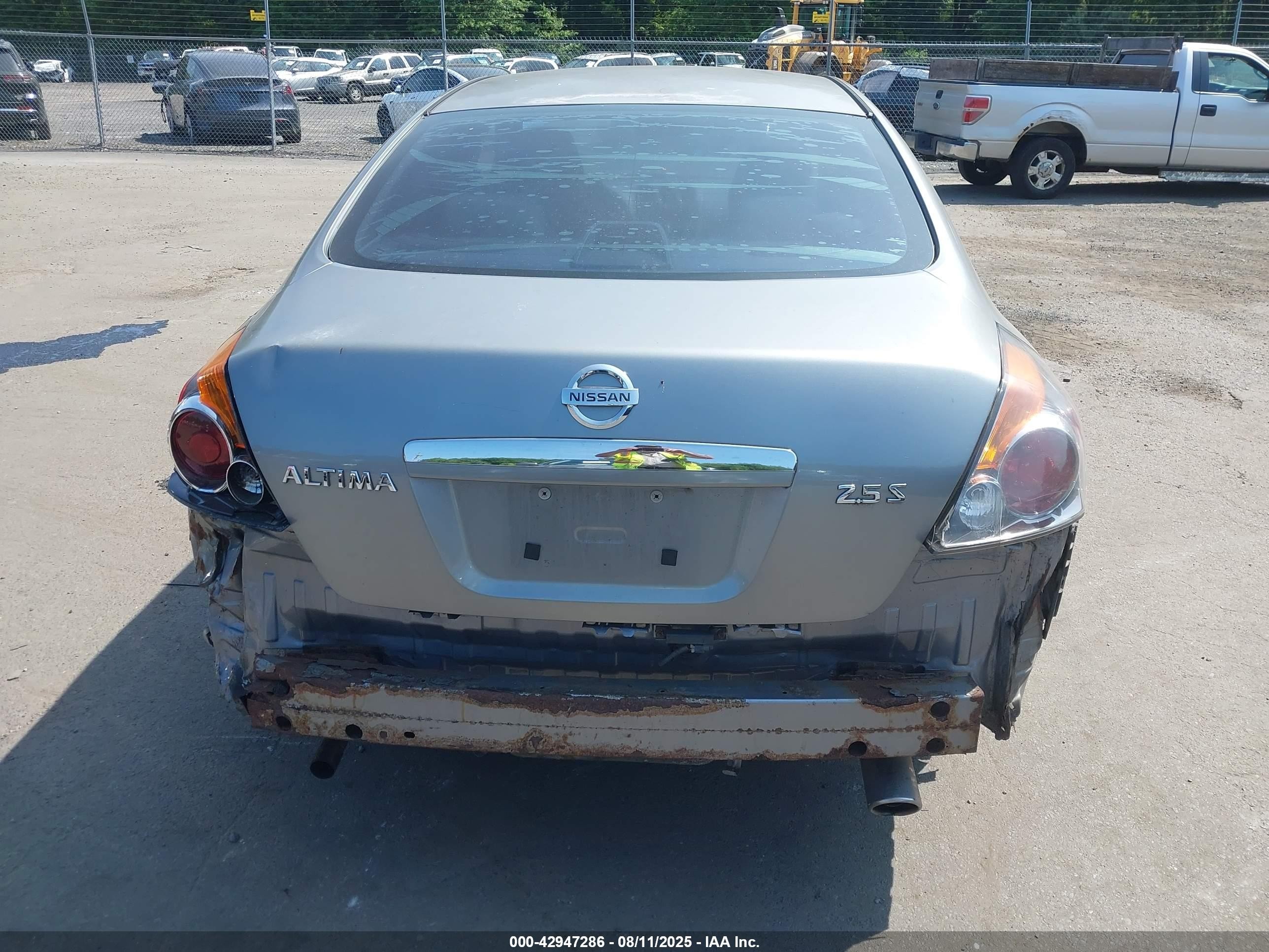 2007 Nissan Altima 2.5 S Green vin: 1N4AL21E37N456675