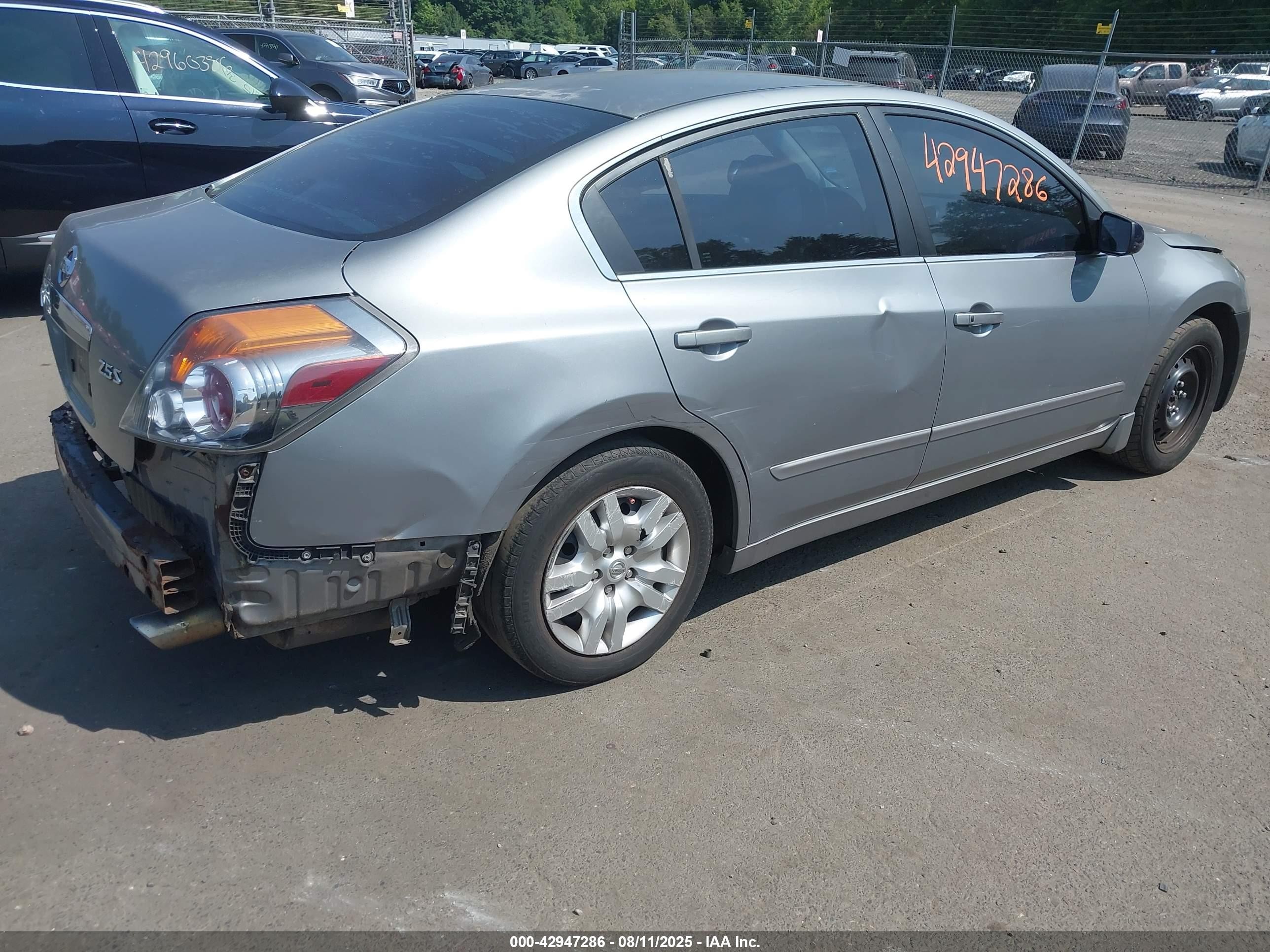 2007 Nissan Altima 2.5 S Green vin: 1N4AL21E37N456675