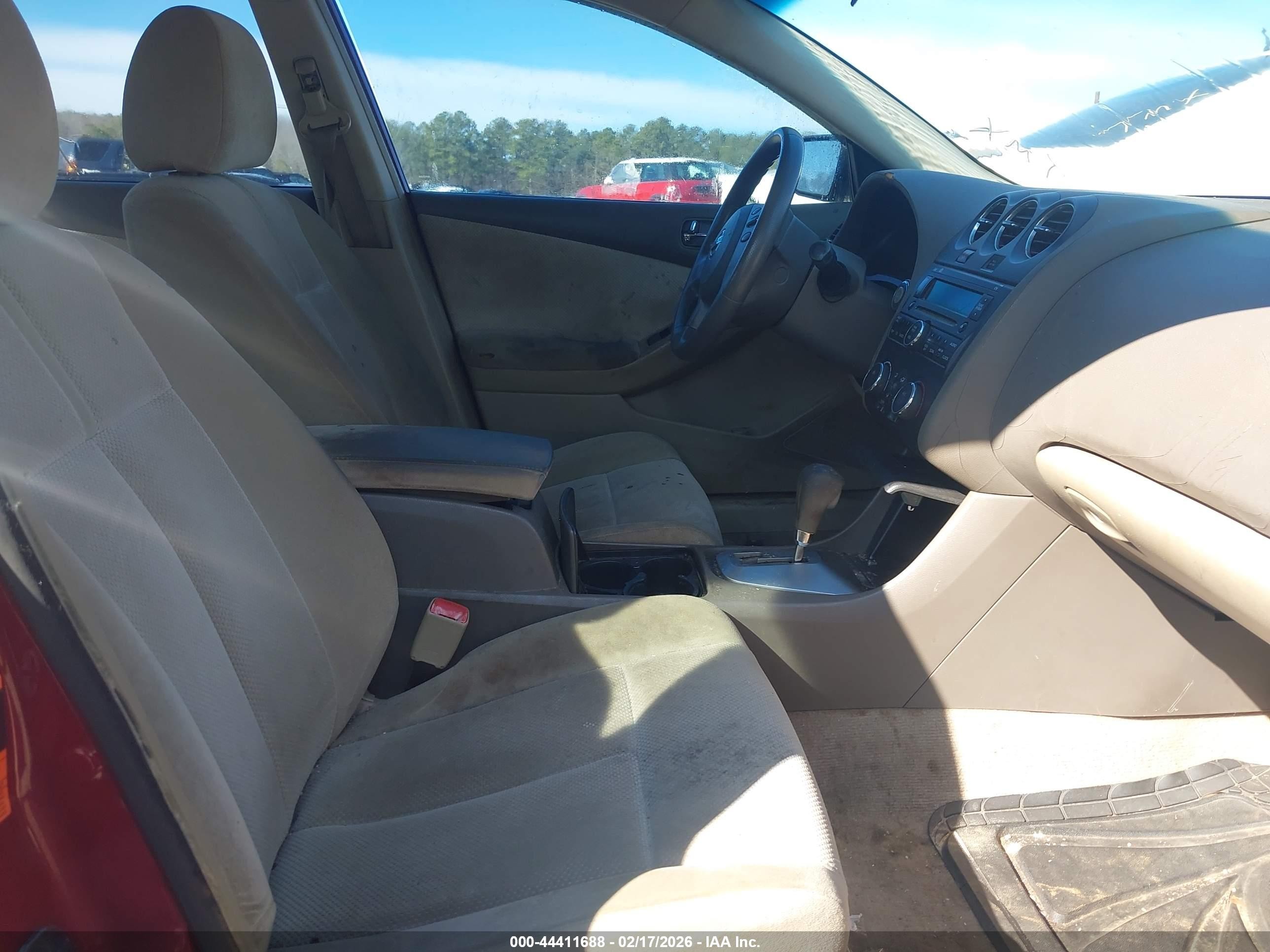 2007 Nissan Altima 2.5 S Burgundy vin: 1N4AL21E37N457700
