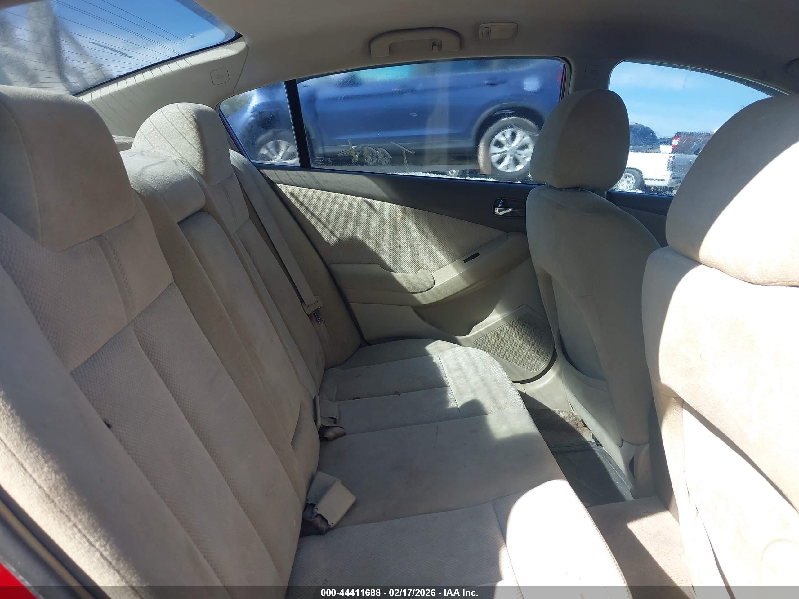 2007 Nissan Altima 2.5 S Burgundy vin: 1N4AL21E37N457700