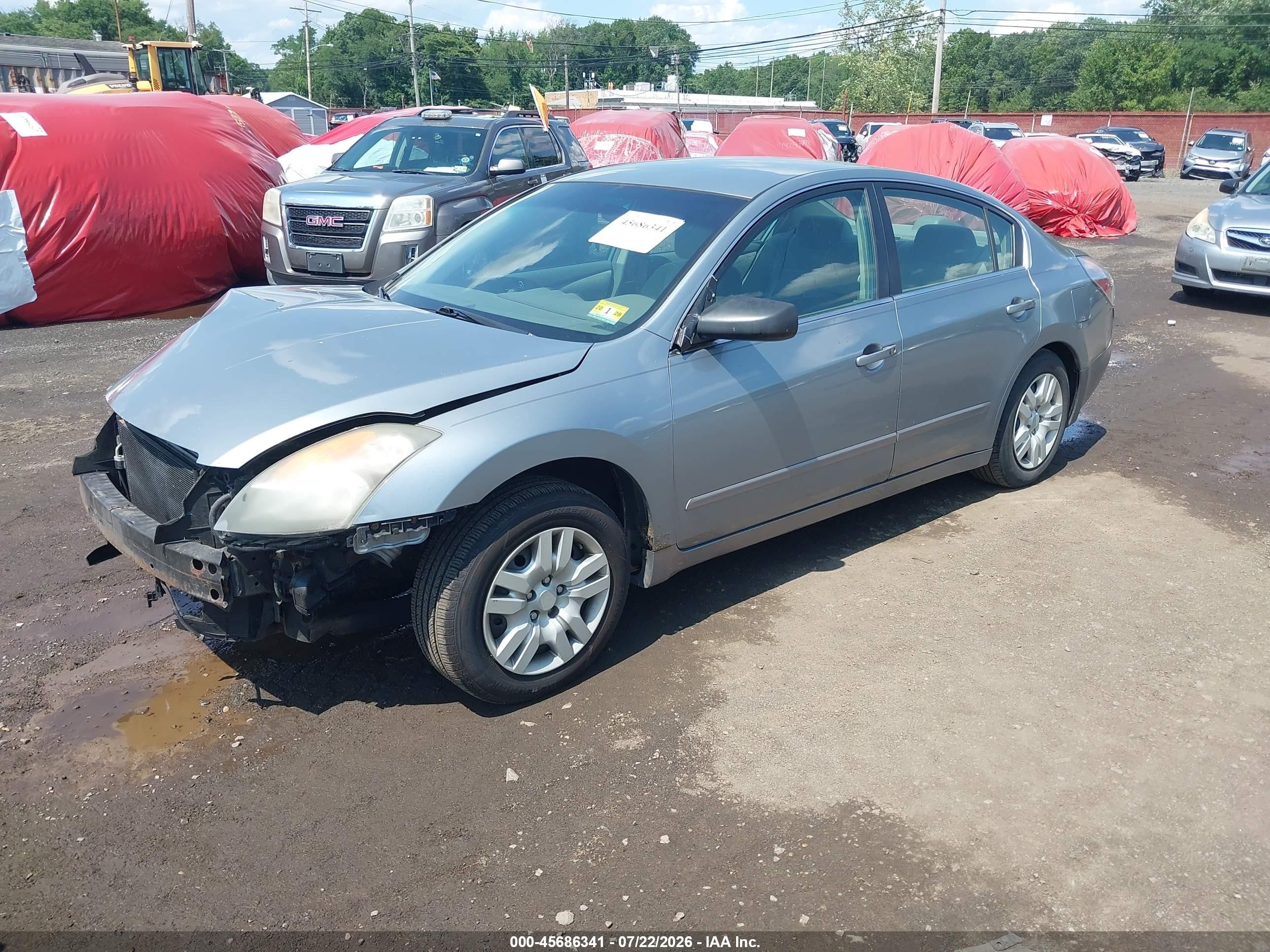 2007 Nissan Altima 2.5 S Gray vin: 1N4AL21E37N465618
