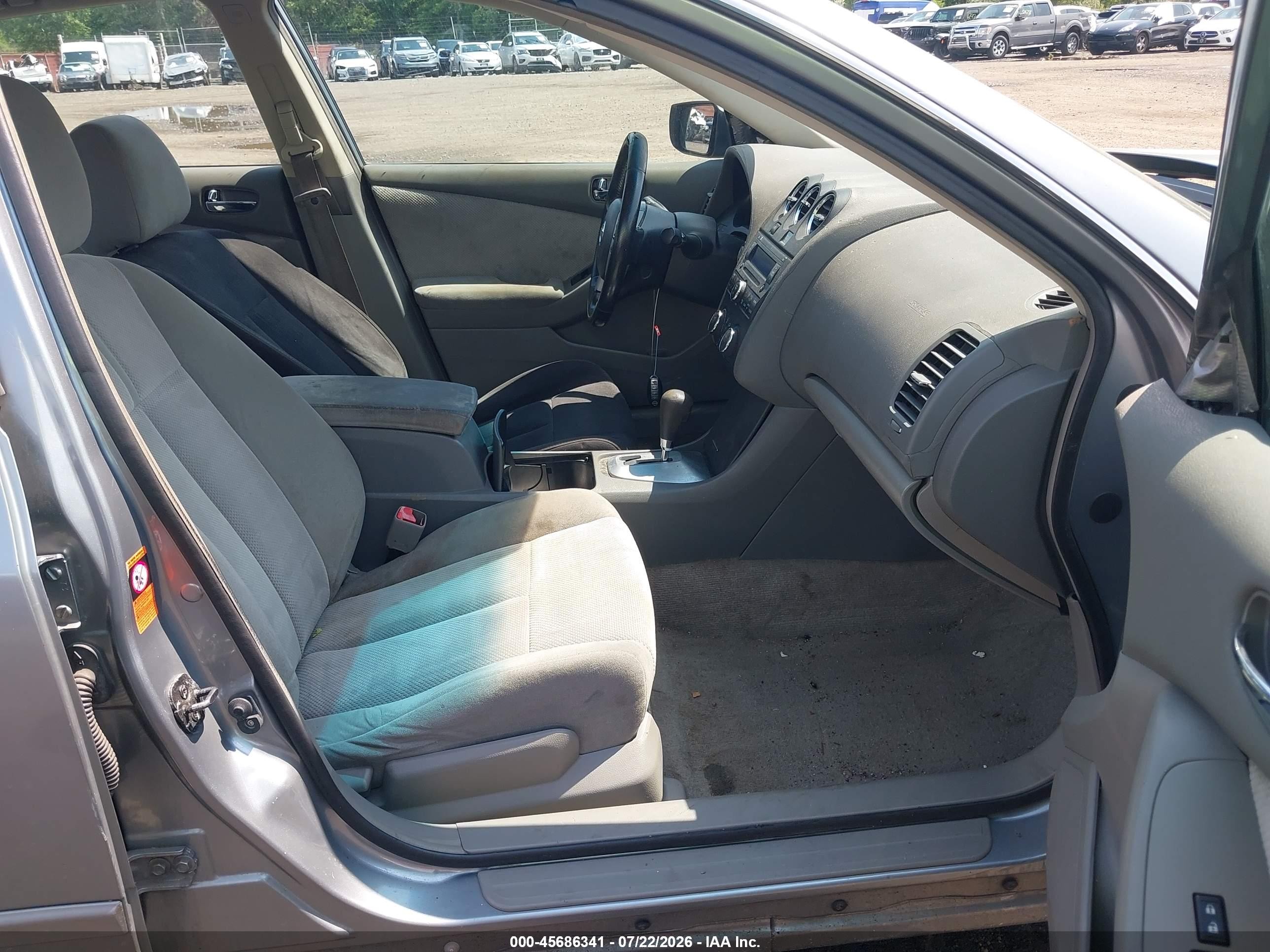 2007 Nissan Altima 2.5 S Gray vin: 1N4AL21E37N465618