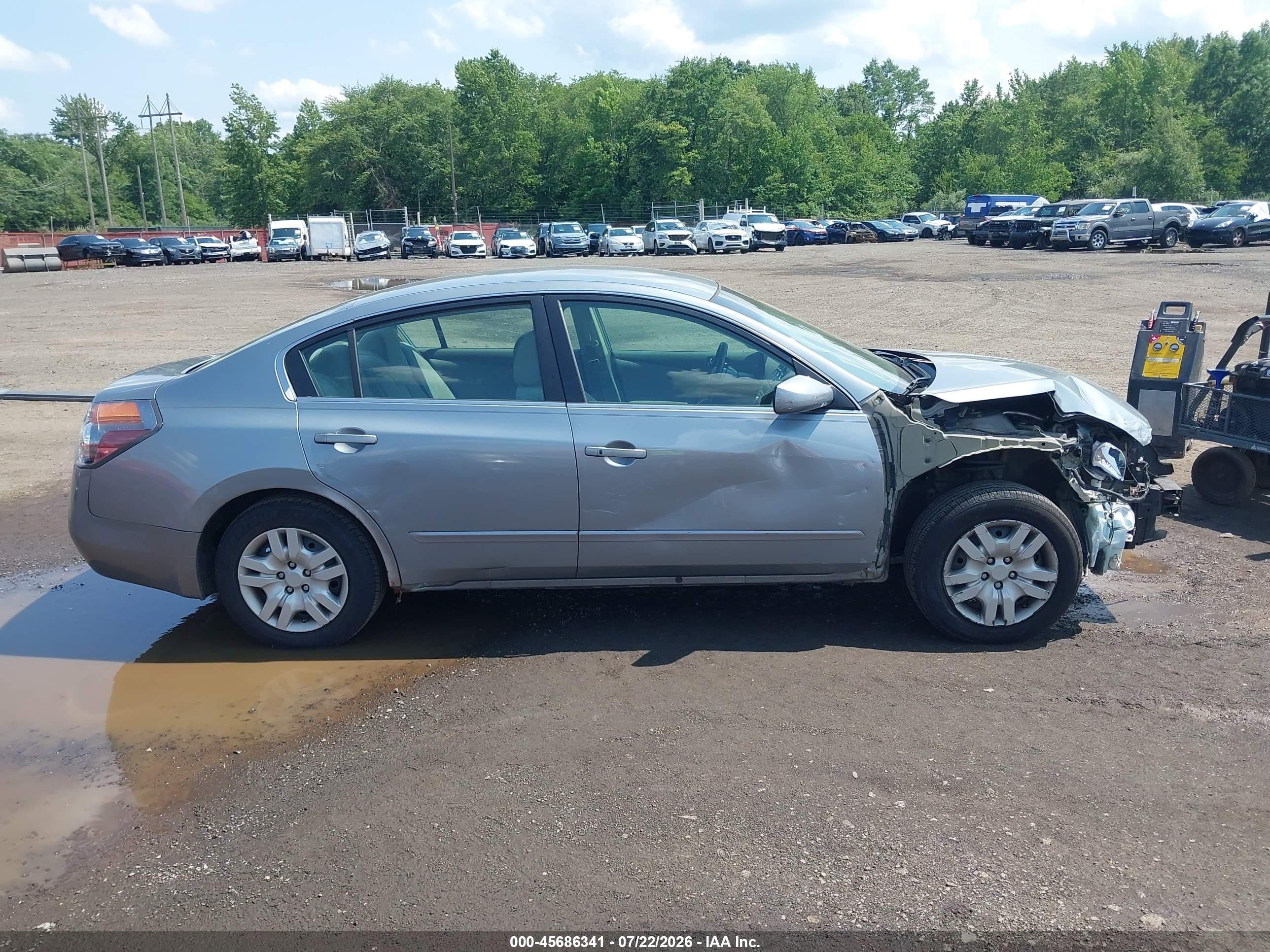 2007 Nissan Altima 2.5 S Gray vin: 1N4AL21E37N465618