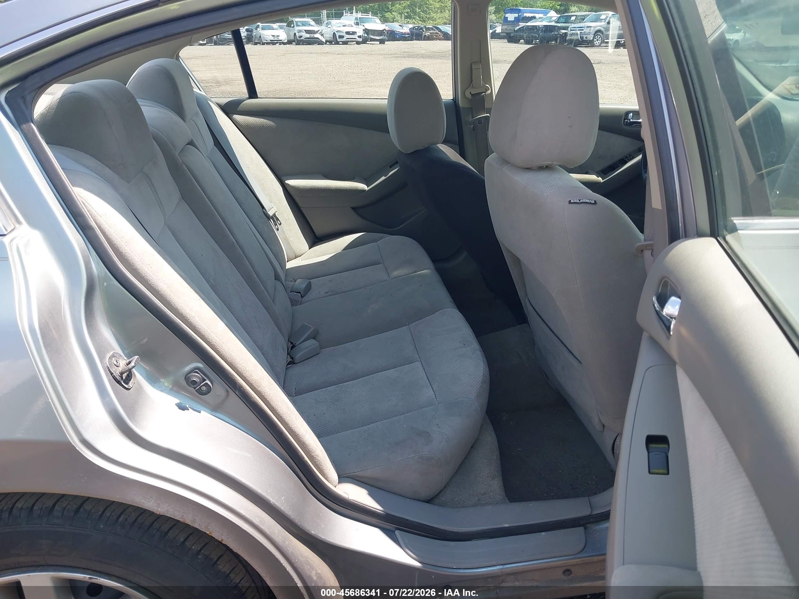 2007 Nissan Altima 2.5 S Gray vin: 1N4AL21E37N465618