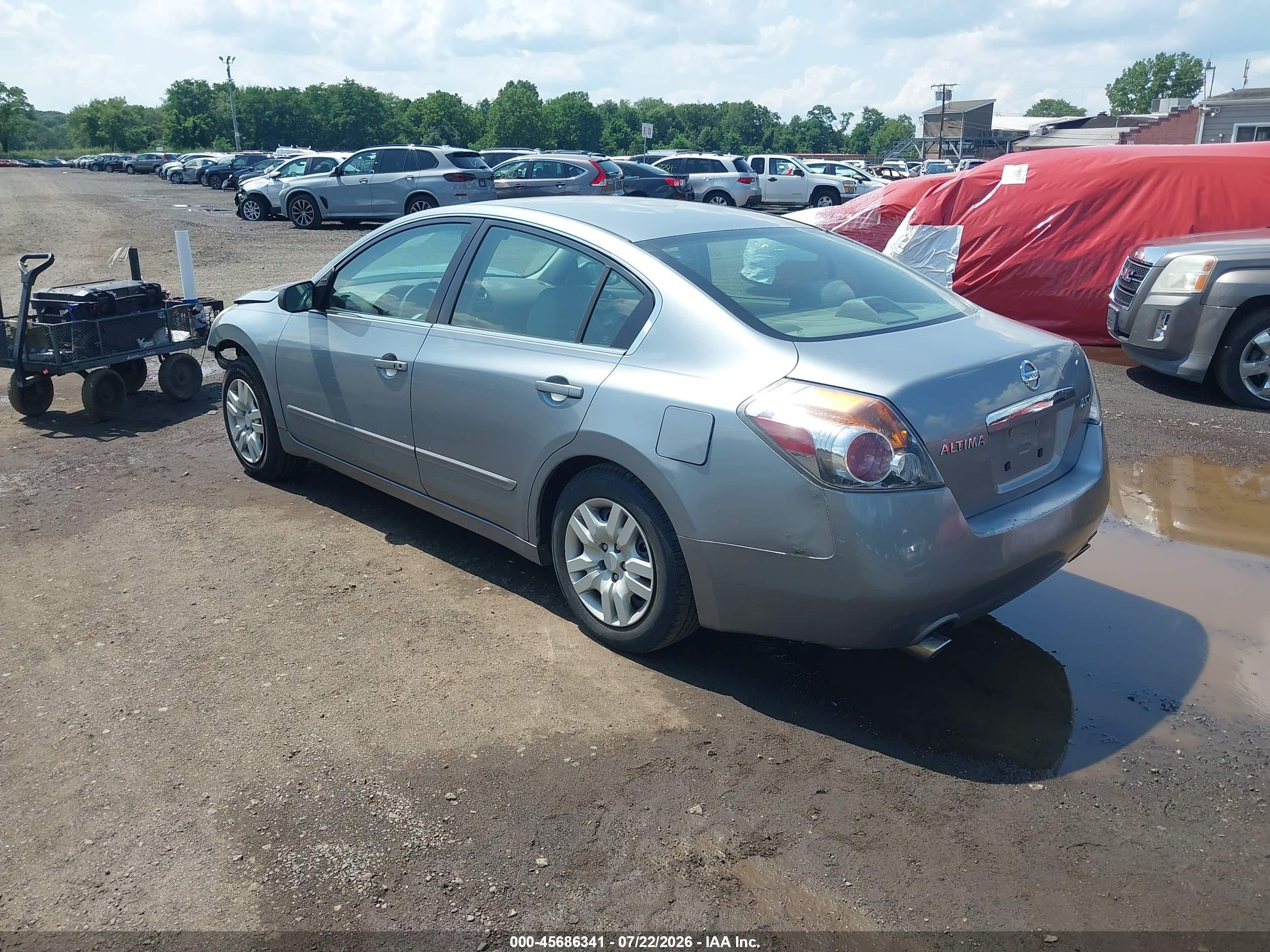 2007 Nissan Altima 2.5 S Gray vin: 1N4AL21E37N465618