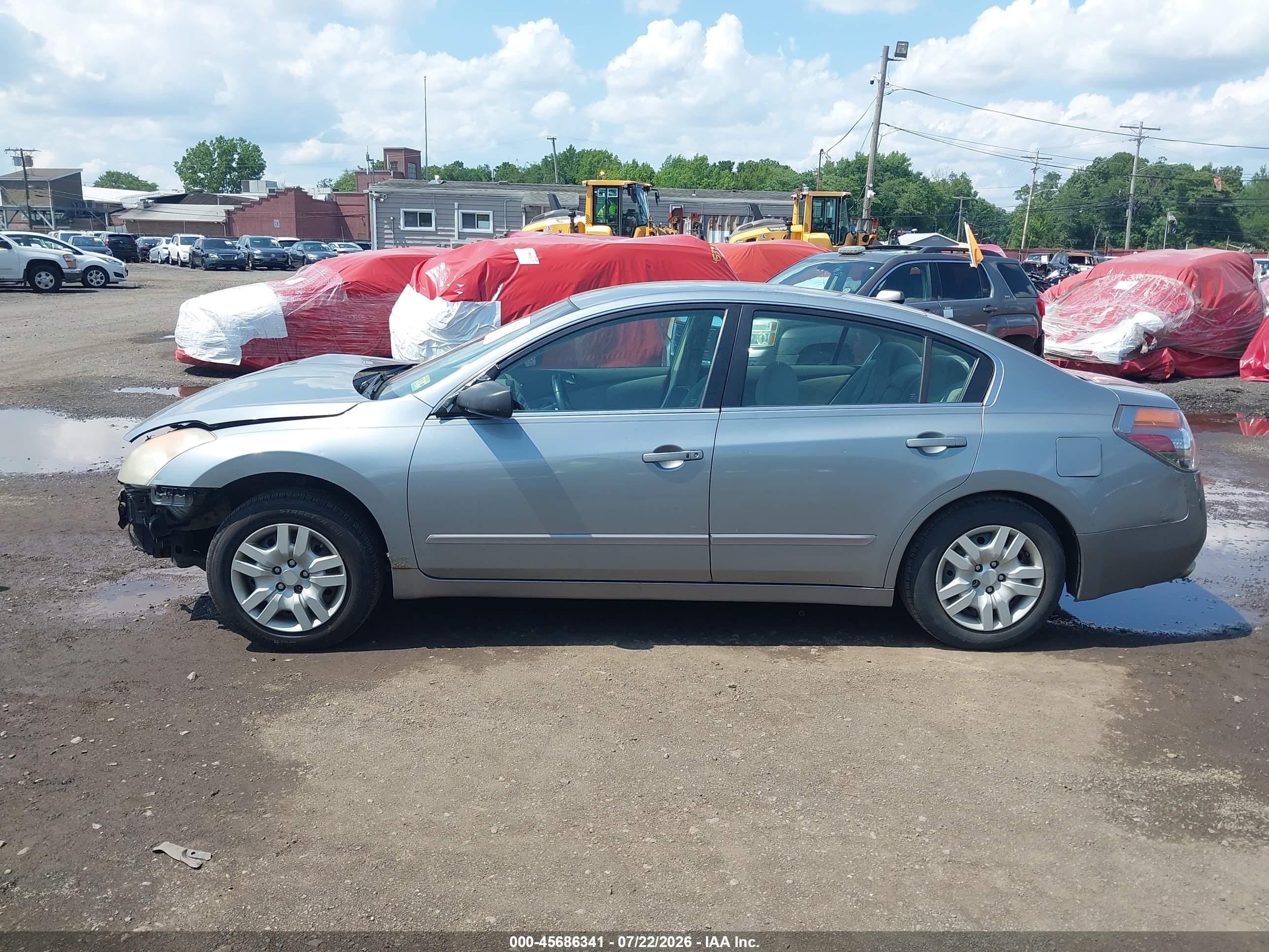 2007 Nissan Altima 2.5 S Gray vin: 1N4AL21E37N465618