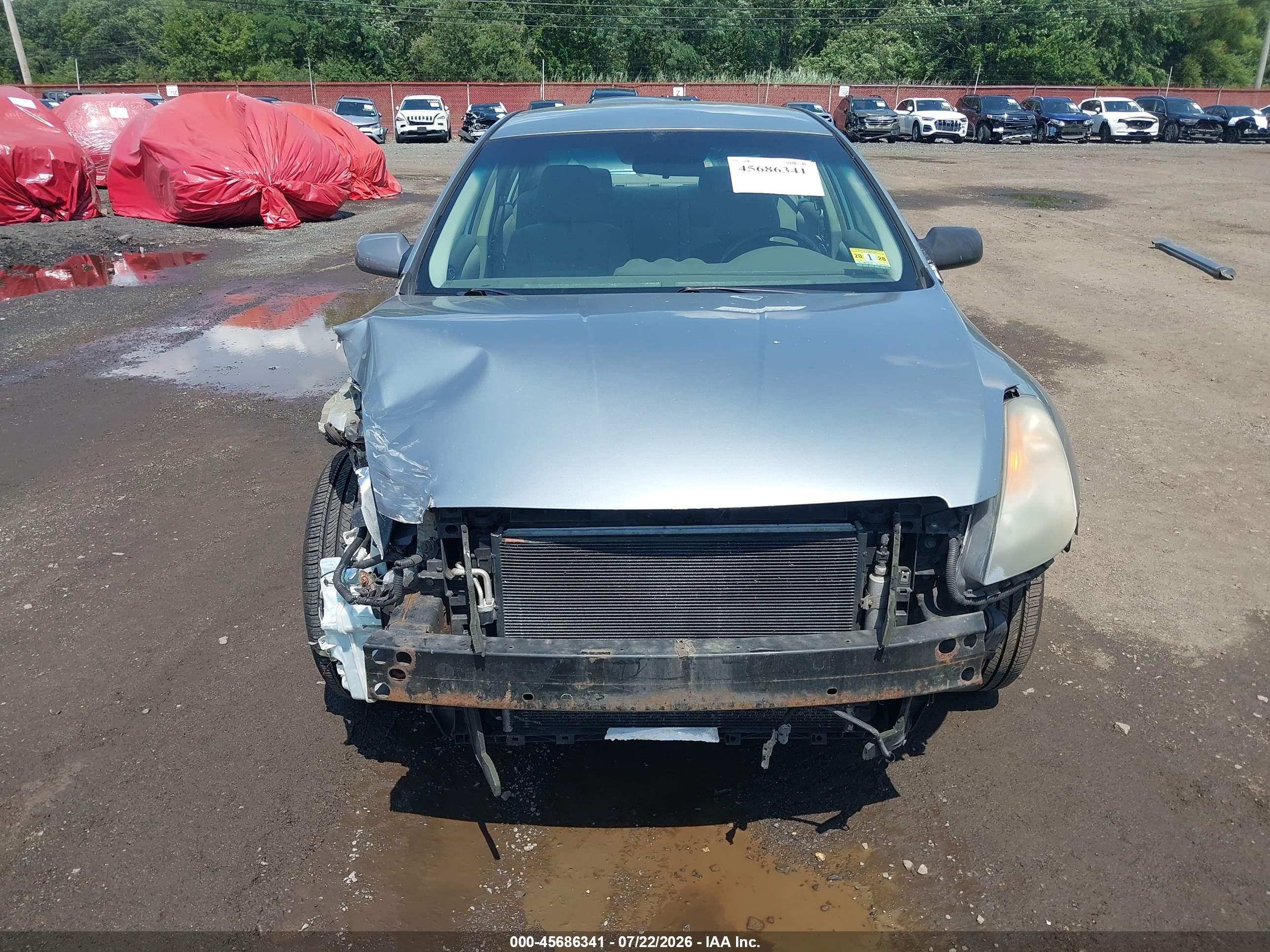 2007 Nissan Altima 2.5 S Gray vin: 1N4AL21E37N465618