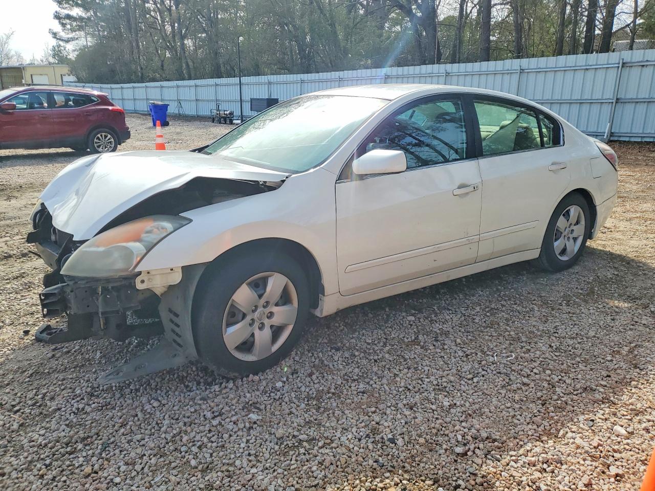 2007 Nissan Altima 2.5 White vin: 1N4AL21E37N478661