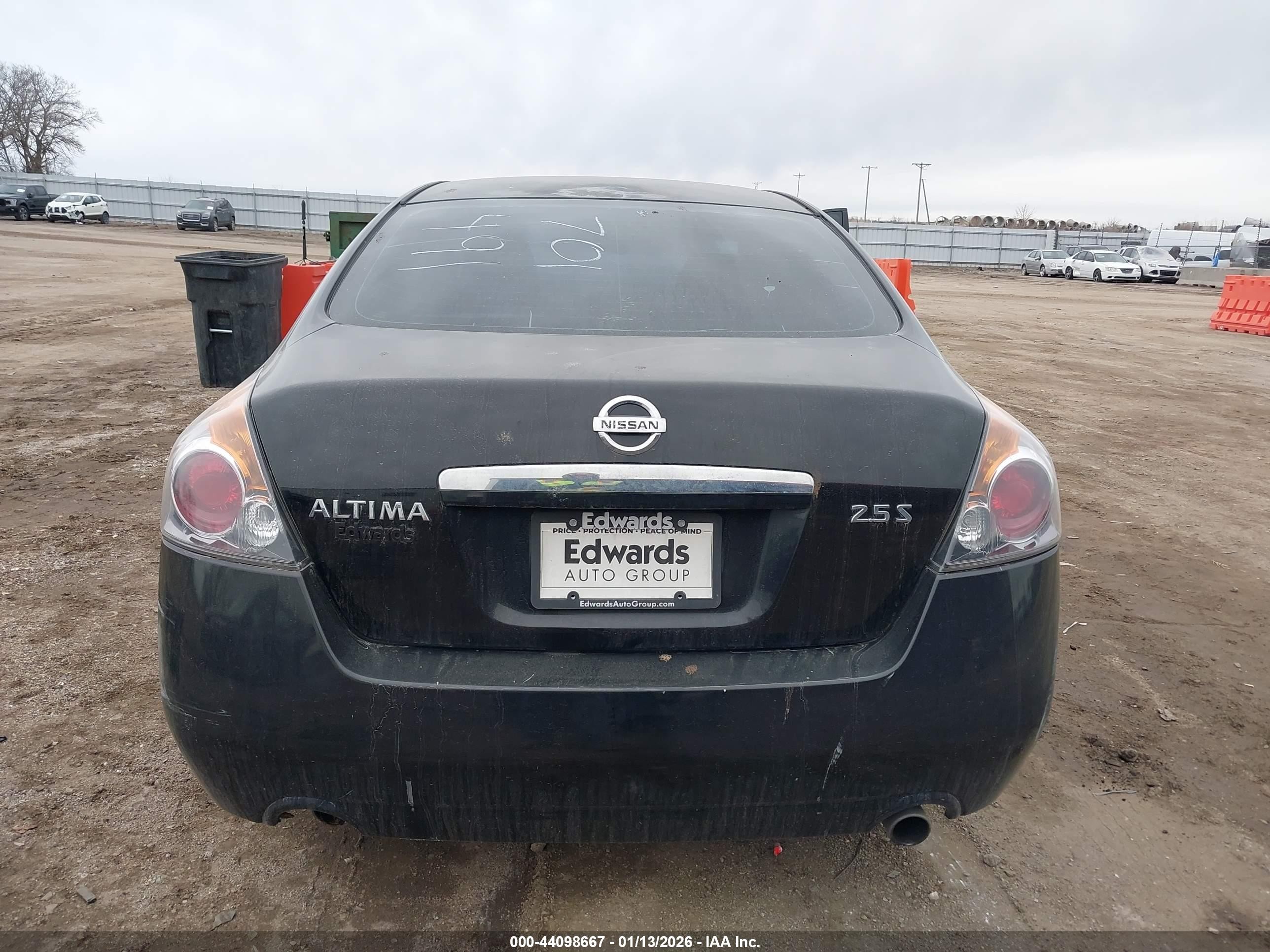 2007 Nissan Altima 2.5 S Черный vin: 1N4AL21E37N495685