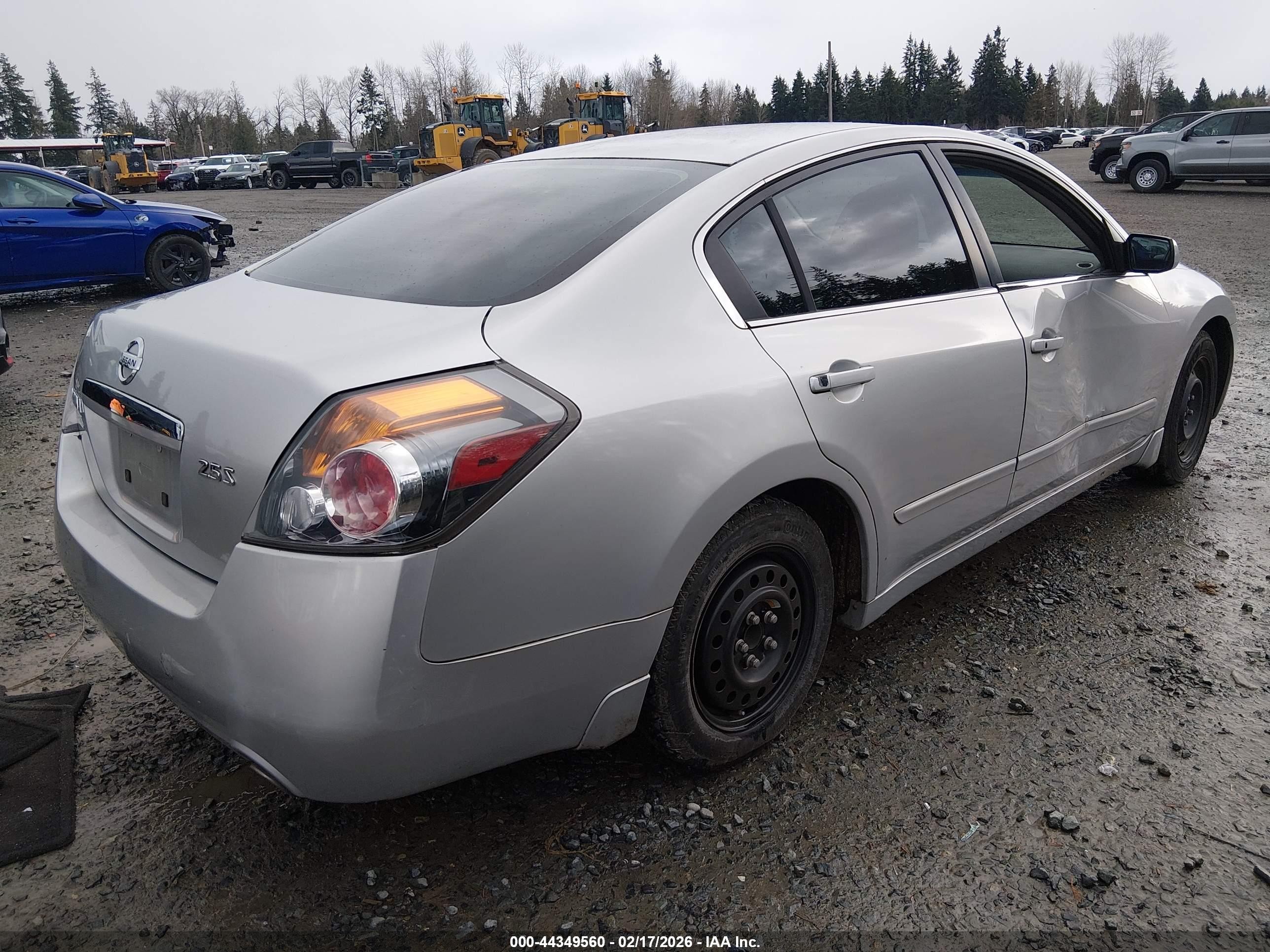 2007 Nissan Altima 2.5 S Silver vin: 1N4AL21E37N497209
