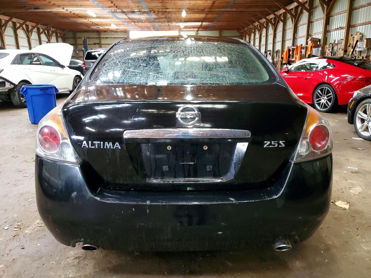 2008 Nissan Altima 2.5 Black vin: 1N4AL21E38C139329