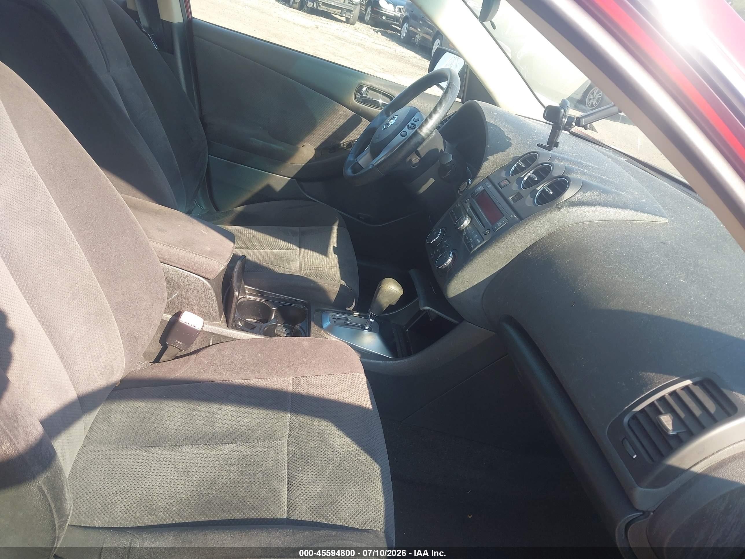 2008 Nissan Altima 2.5 S Красный vin: 1N4AL21E38C167583