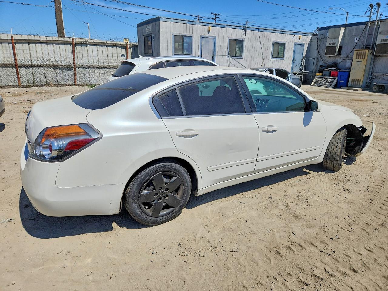 2008 Nissan Altima 2.5 White vin: 1N4AL21E38C196310