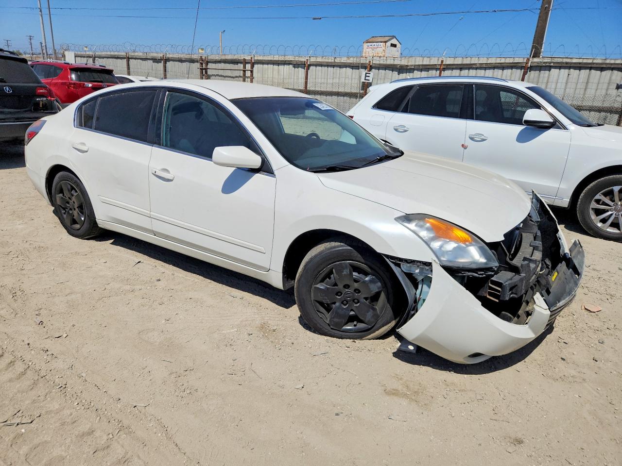 2008 Nissan Altima 2.5 White vin: 1N4AL21E38C196310