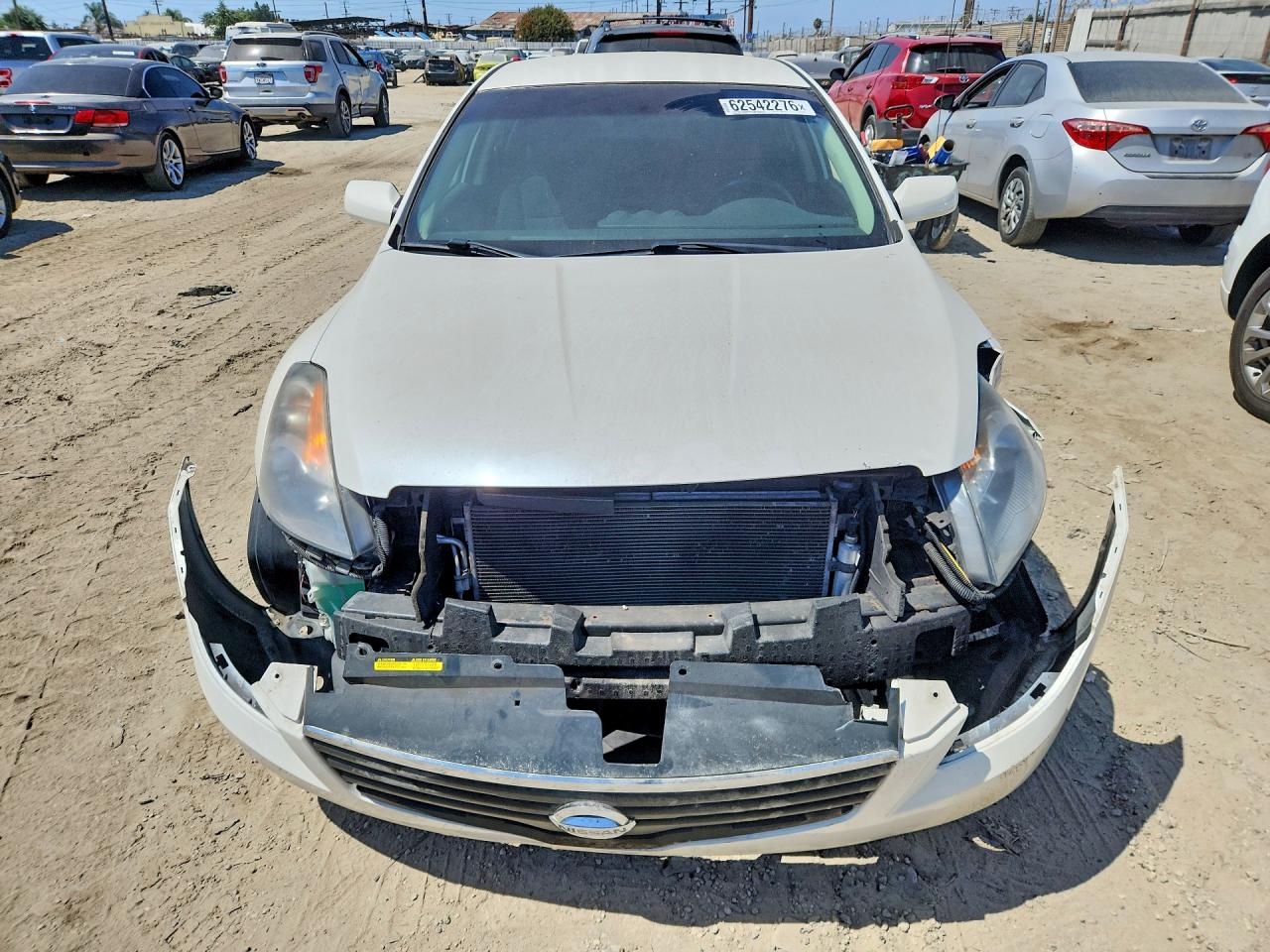 2008 Nissan Altima 2.5 White vin: 1N4AL21E38C196310